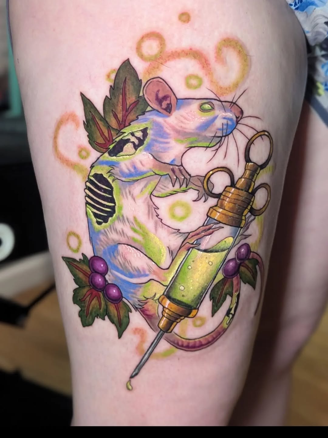 Tattoo by @bethanyjanetattoos — new_school, dark_realism