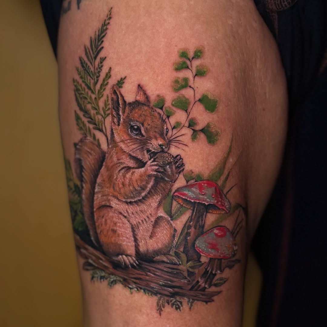 Tattoo by @scarlet.tattooz — realism