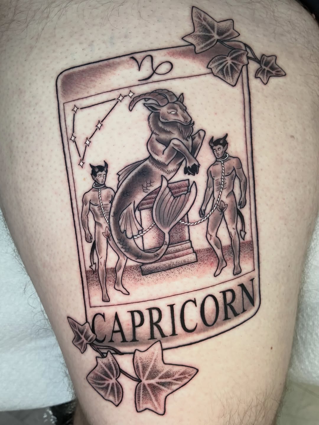 Tattoo by @tattoos_by_compton โ black_and_grey, chicano