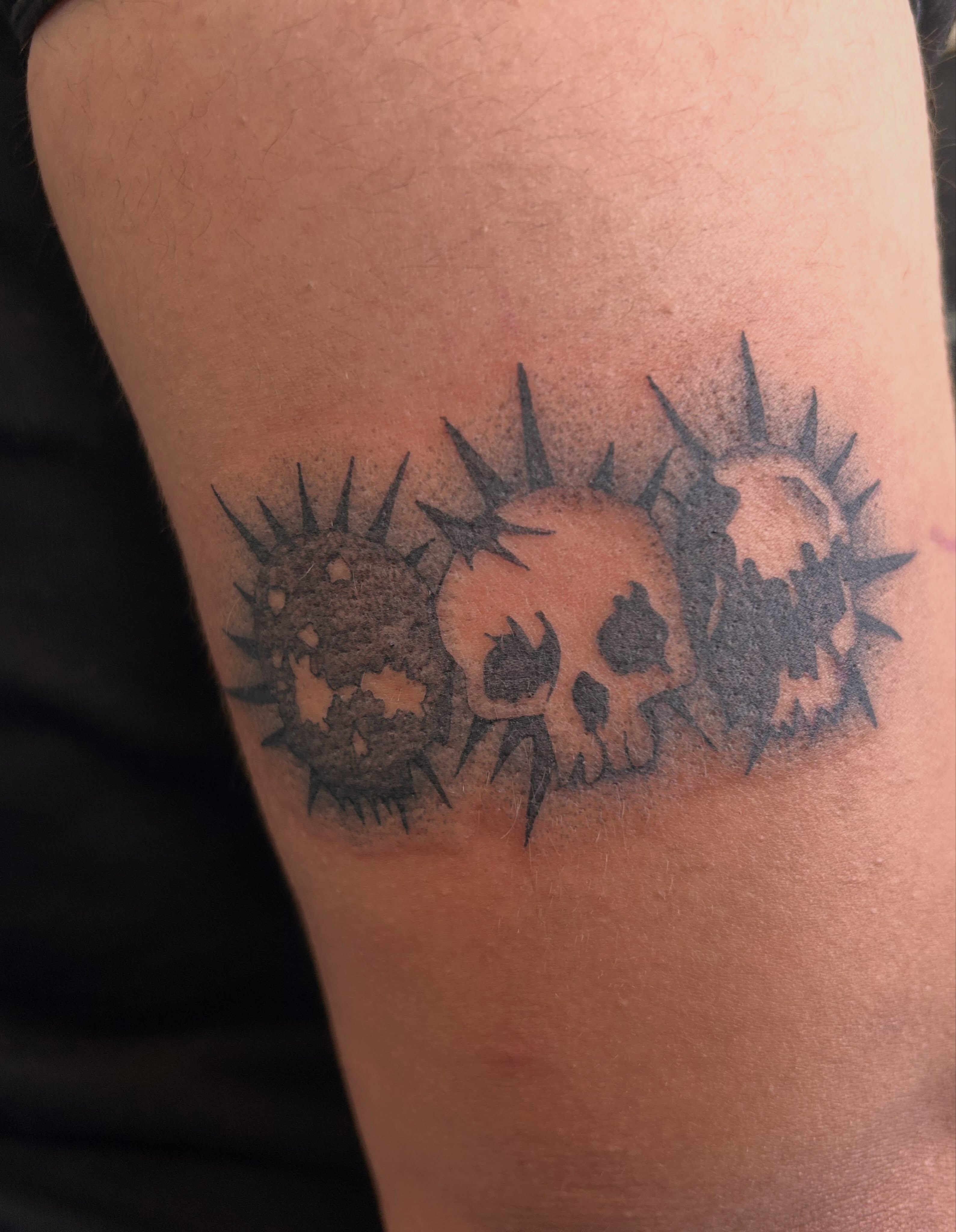 Tattoo by @inkyphoebe — black_and_grey