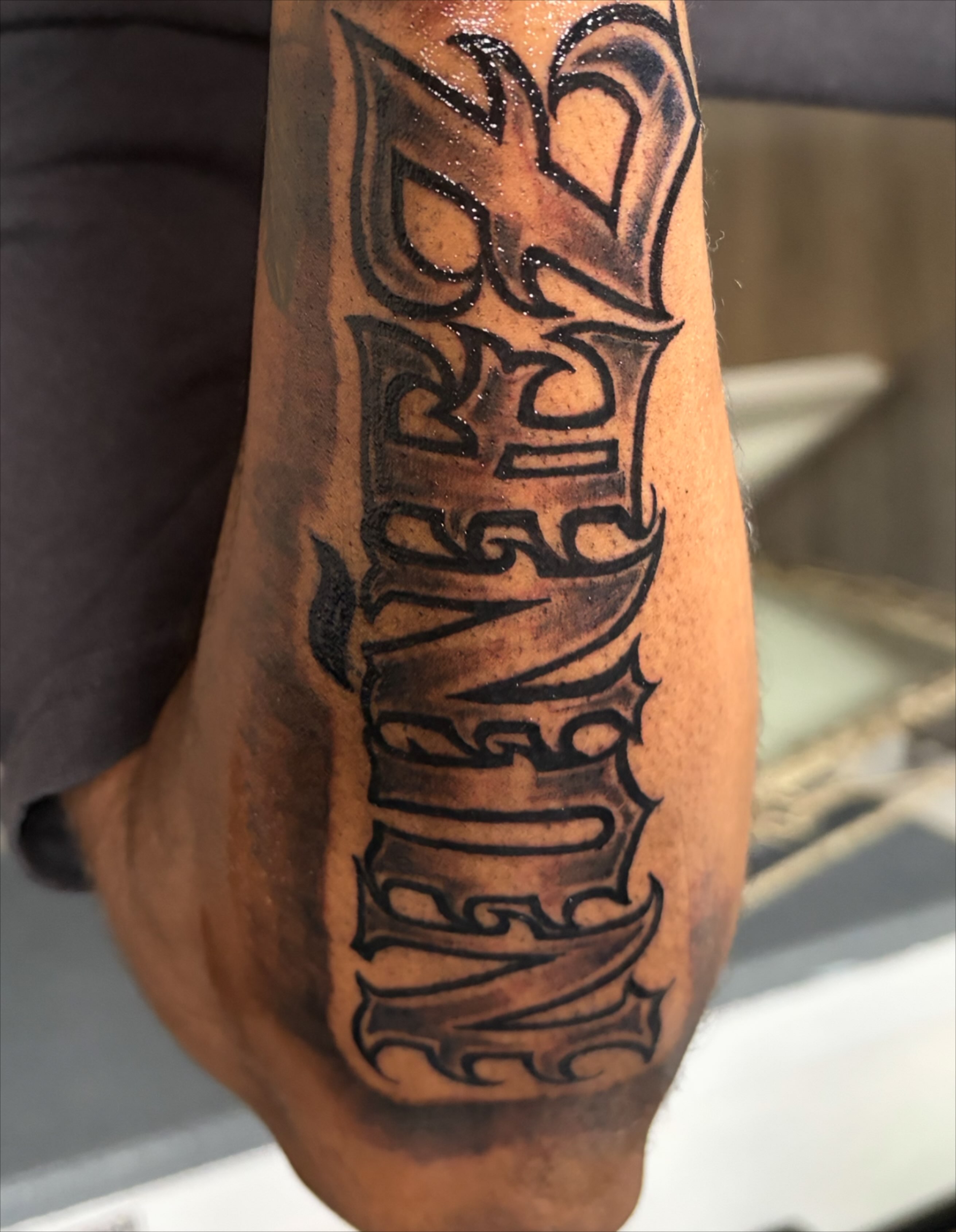 Tattoo by @inkyphoebe — black_and_grey