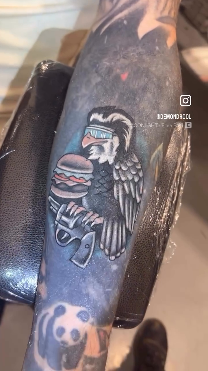Tattoo by @demondrool — neo_traditional, realism