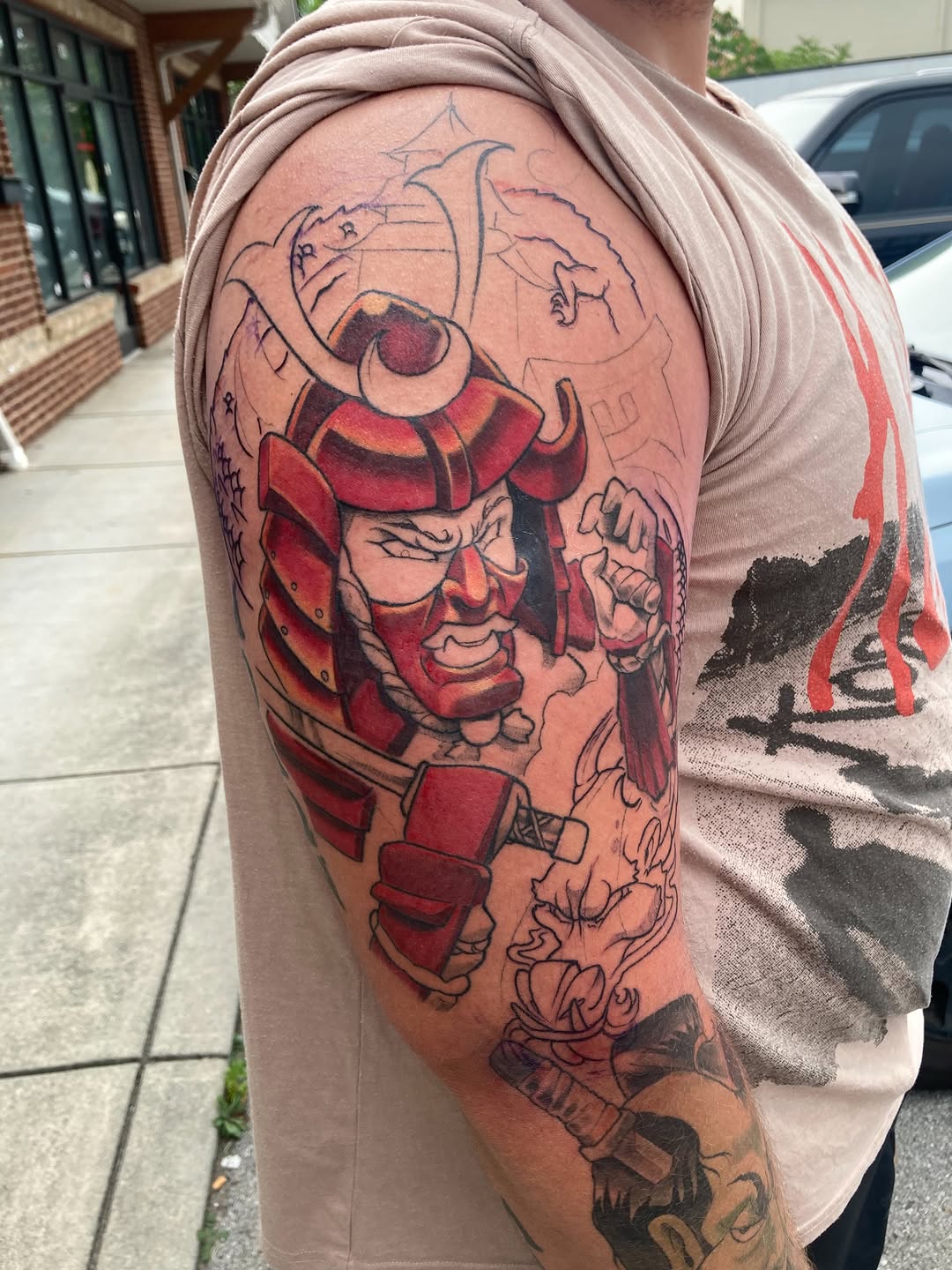 Tattoo by @haleboy.tattoos — japanese_irezumi, neo_traditional