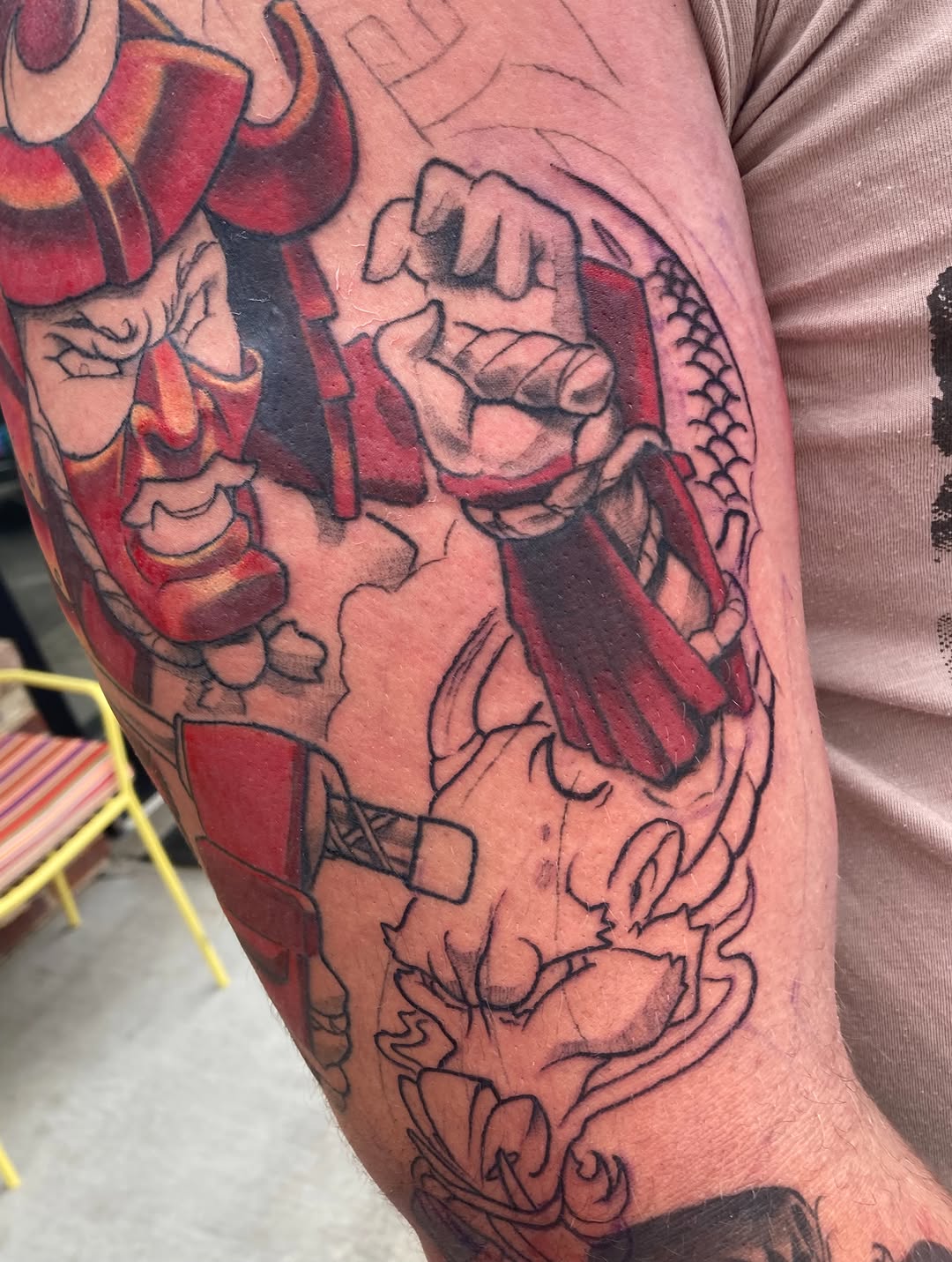 Tattoo by @haleboy.tattoos — japanese_irezumi, neo_traditional