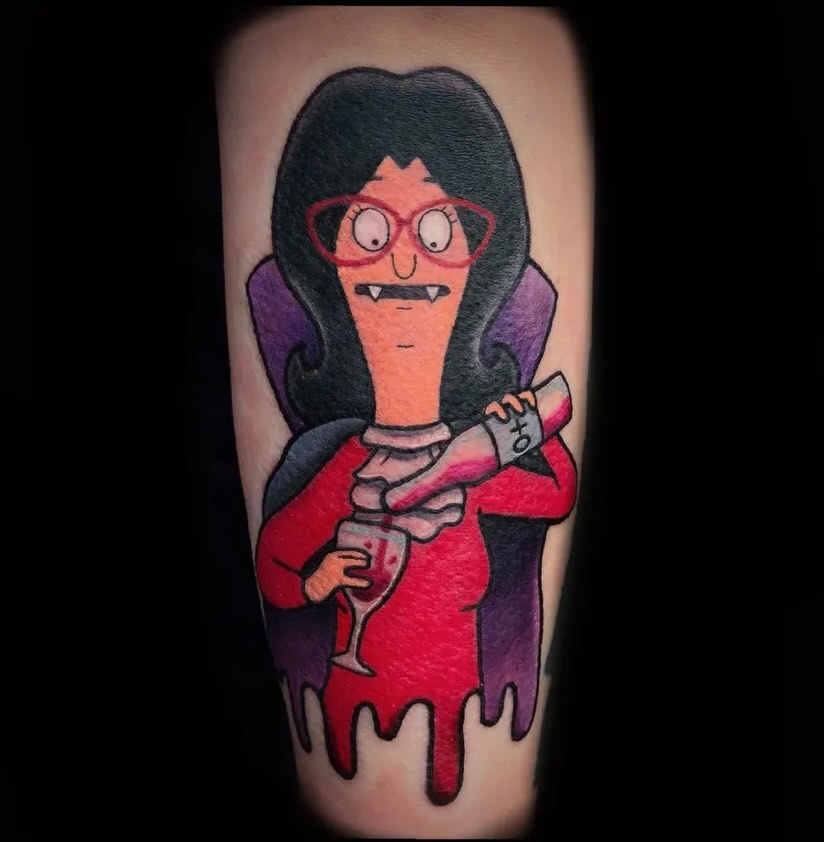 Tattoo by @krisnotch_tattoo — new_school, anime