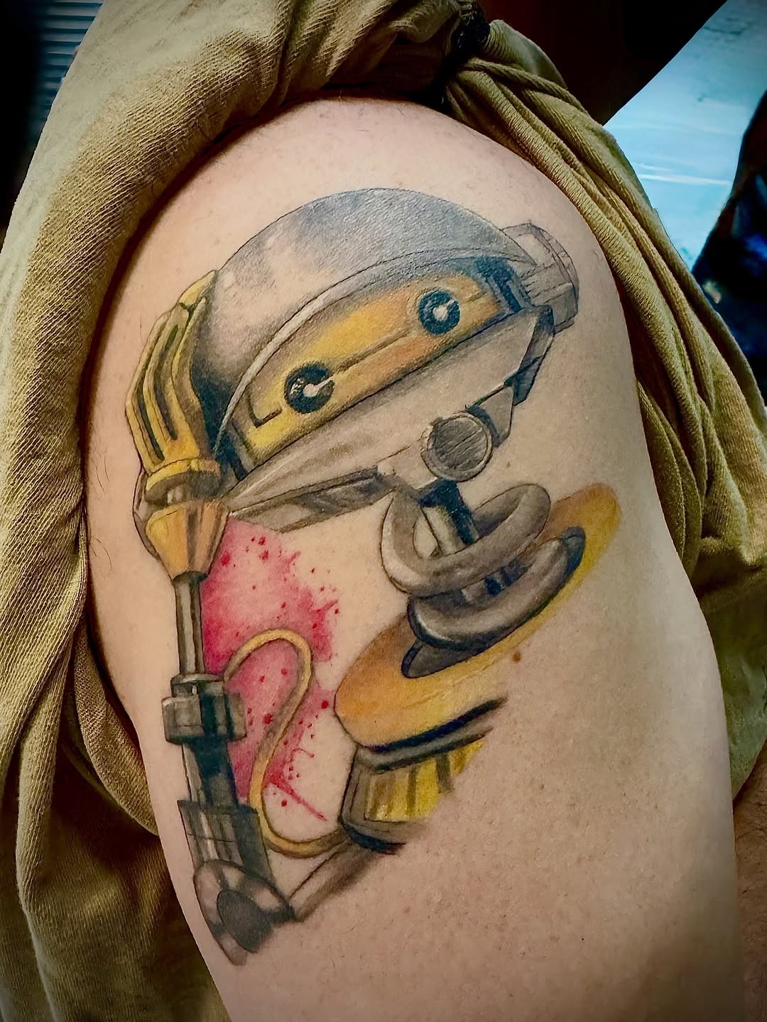 Tattoo by @krisnotch_tattoo — realism, trash_polka