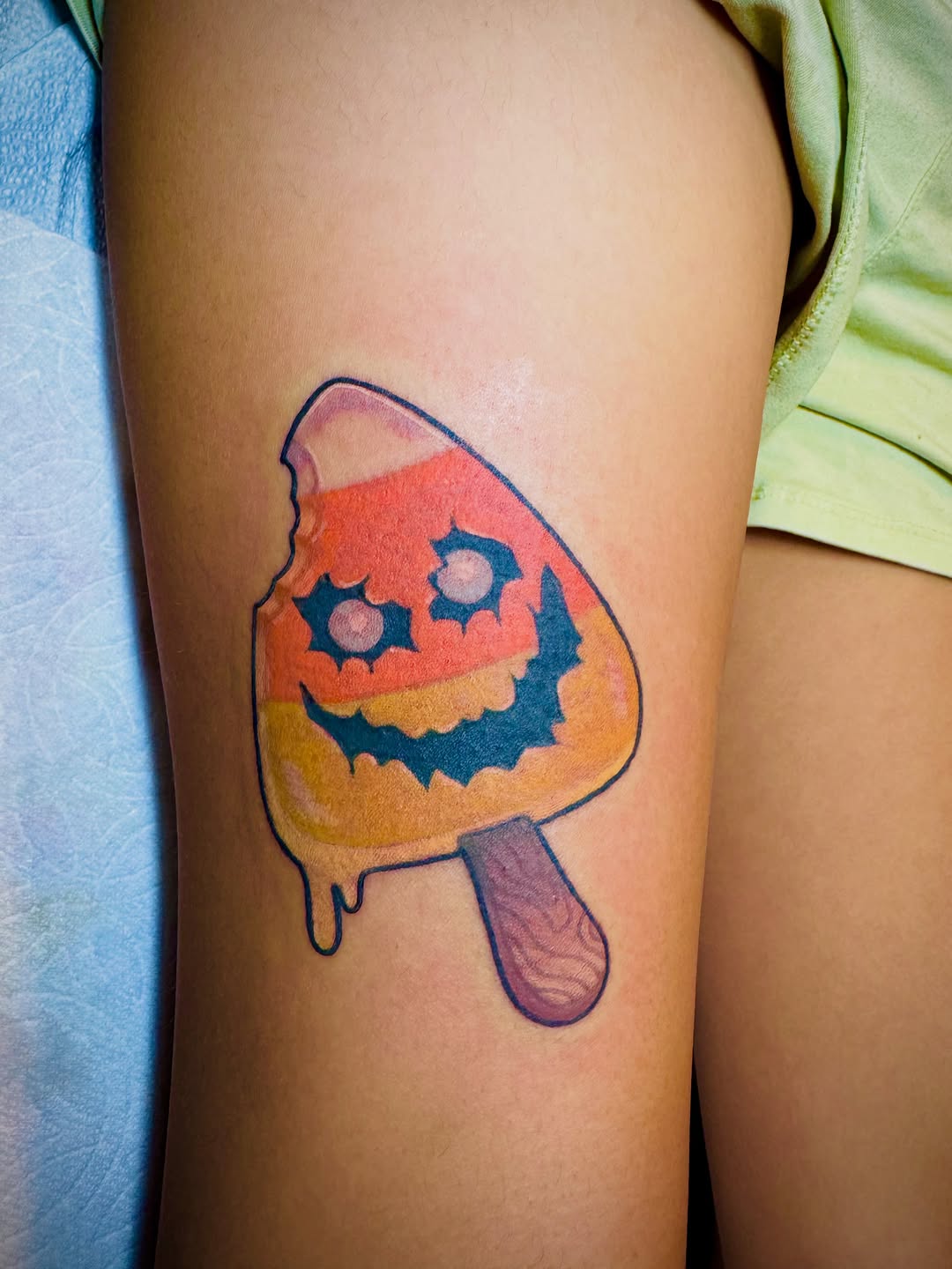 Tattoo by @krisnotch_tattoo — new_school