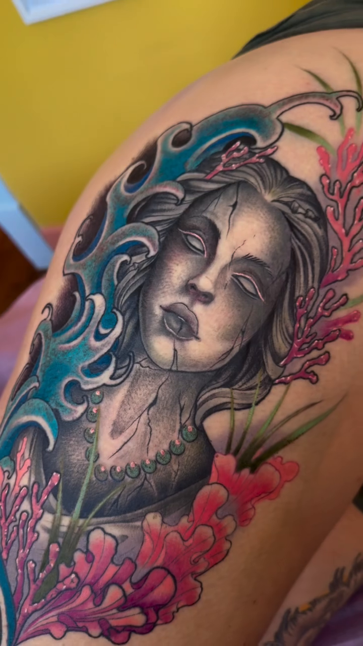 Tattoo by @espinaltattoos — realism, black_and_grey