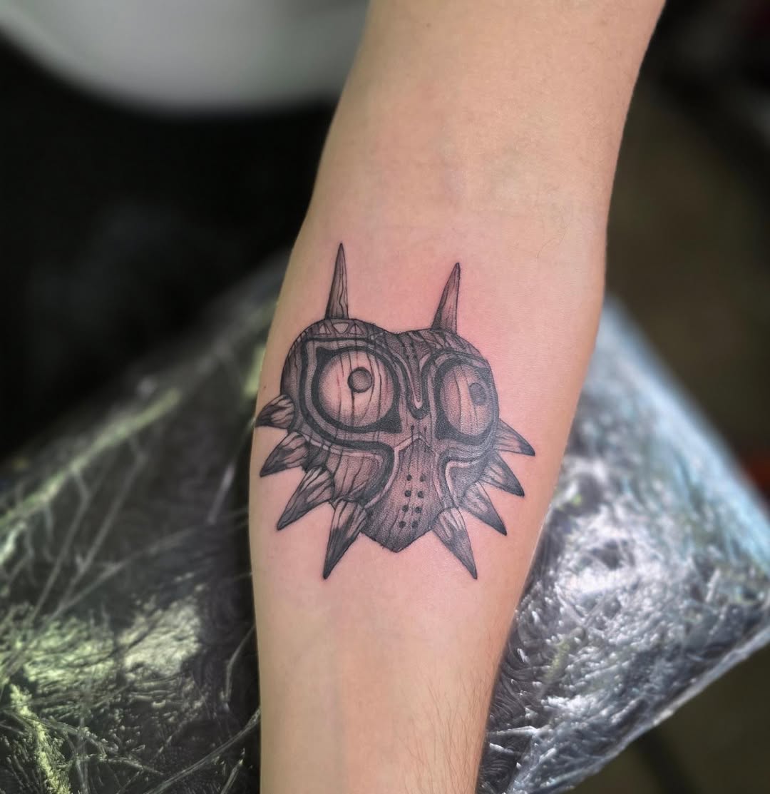 Tattoo by @noposfucktattoos — realism, black_and_grey