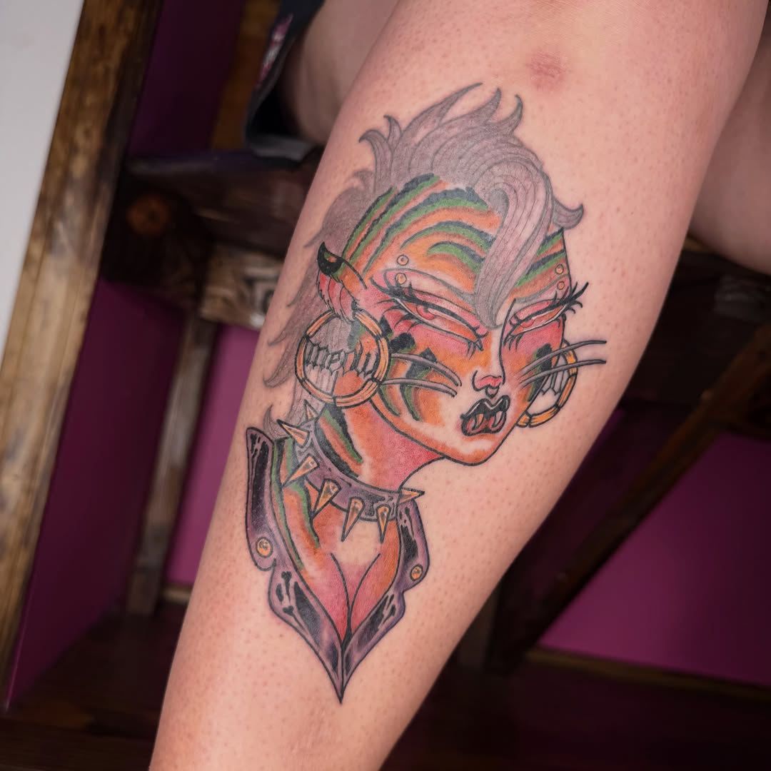 Tattoo by @staynasty_666 — neo_traditional, new_school
