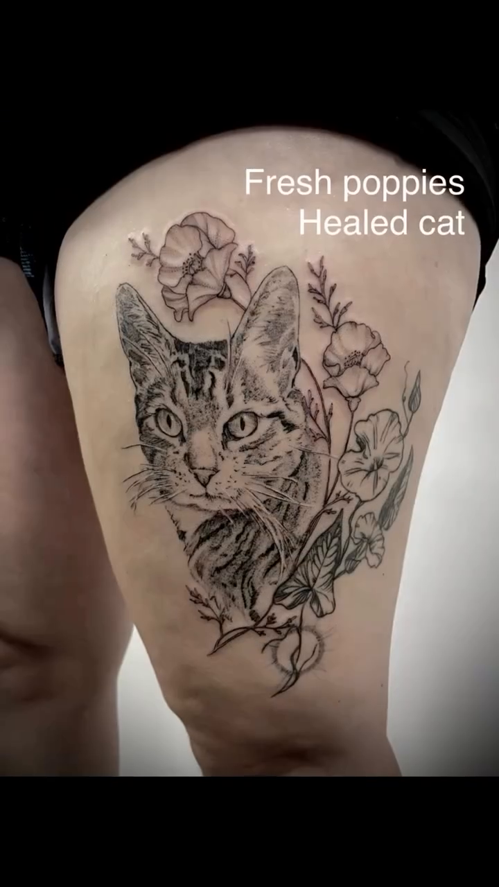 Tattoo by @christen_wolfe — realism, black_and_grey
