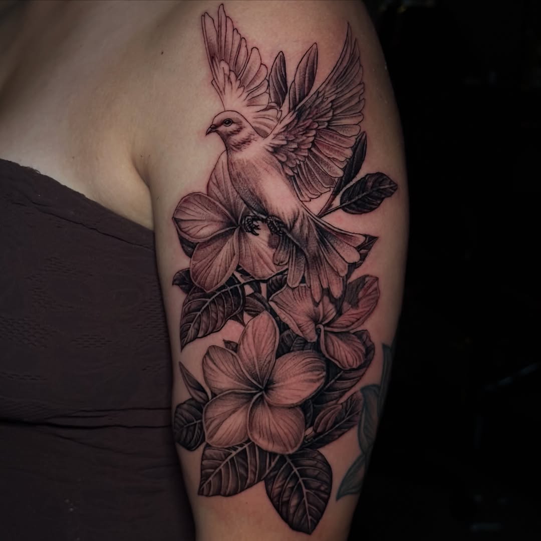 Tattoo by @crisp_ink — realism, black_and_grey