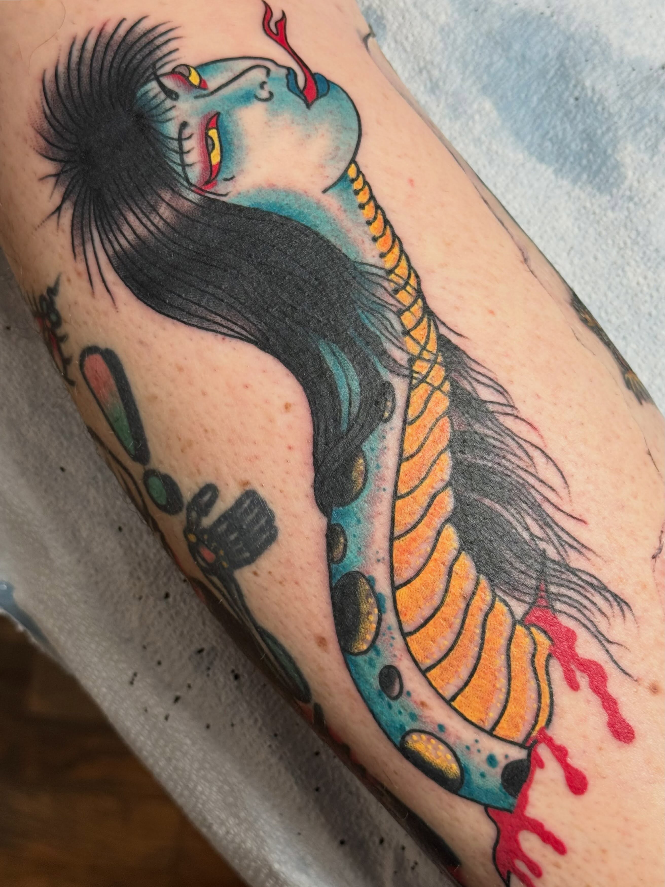Tattoo by @chrisstuckertattoos — american_traditional
