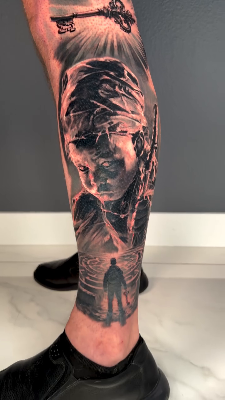 Tattoo by @josecarlos.tattoos — realism, black_and_grey