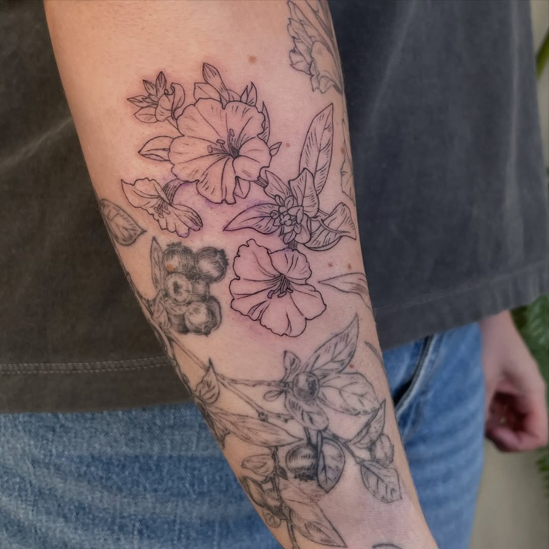 Tattoo by @alzster — fine_line, illustrative