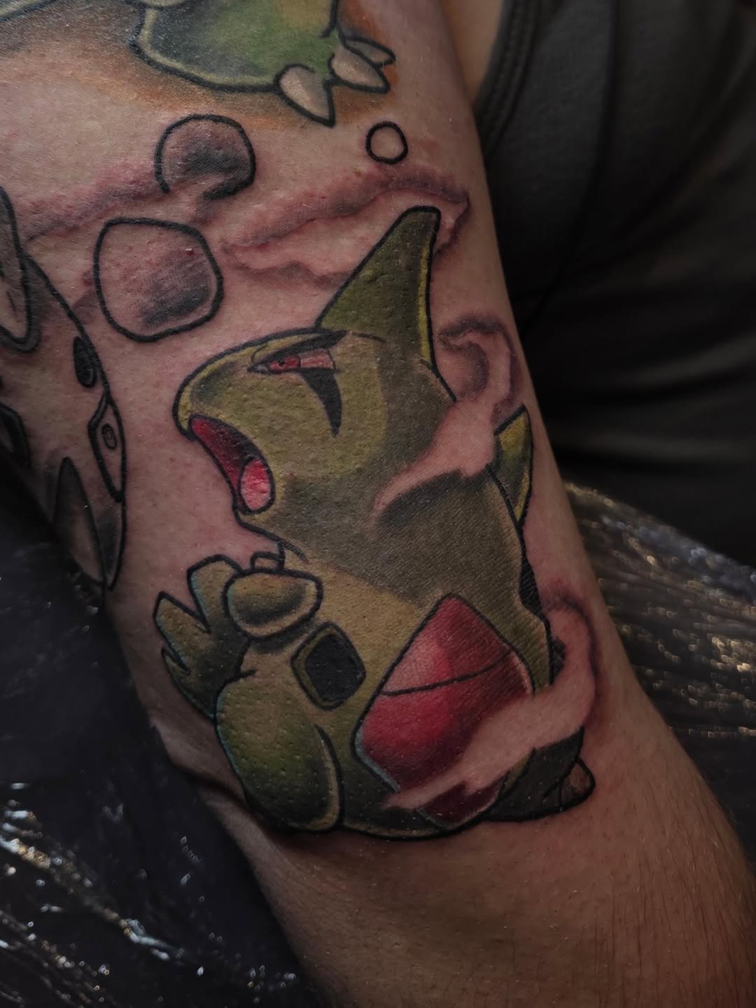 Tattoo by @embermoontattoos — anime, new_school