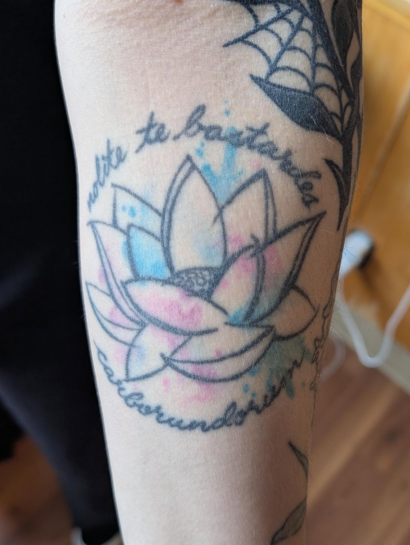 Tattoo by @sinisterspud — watercolor