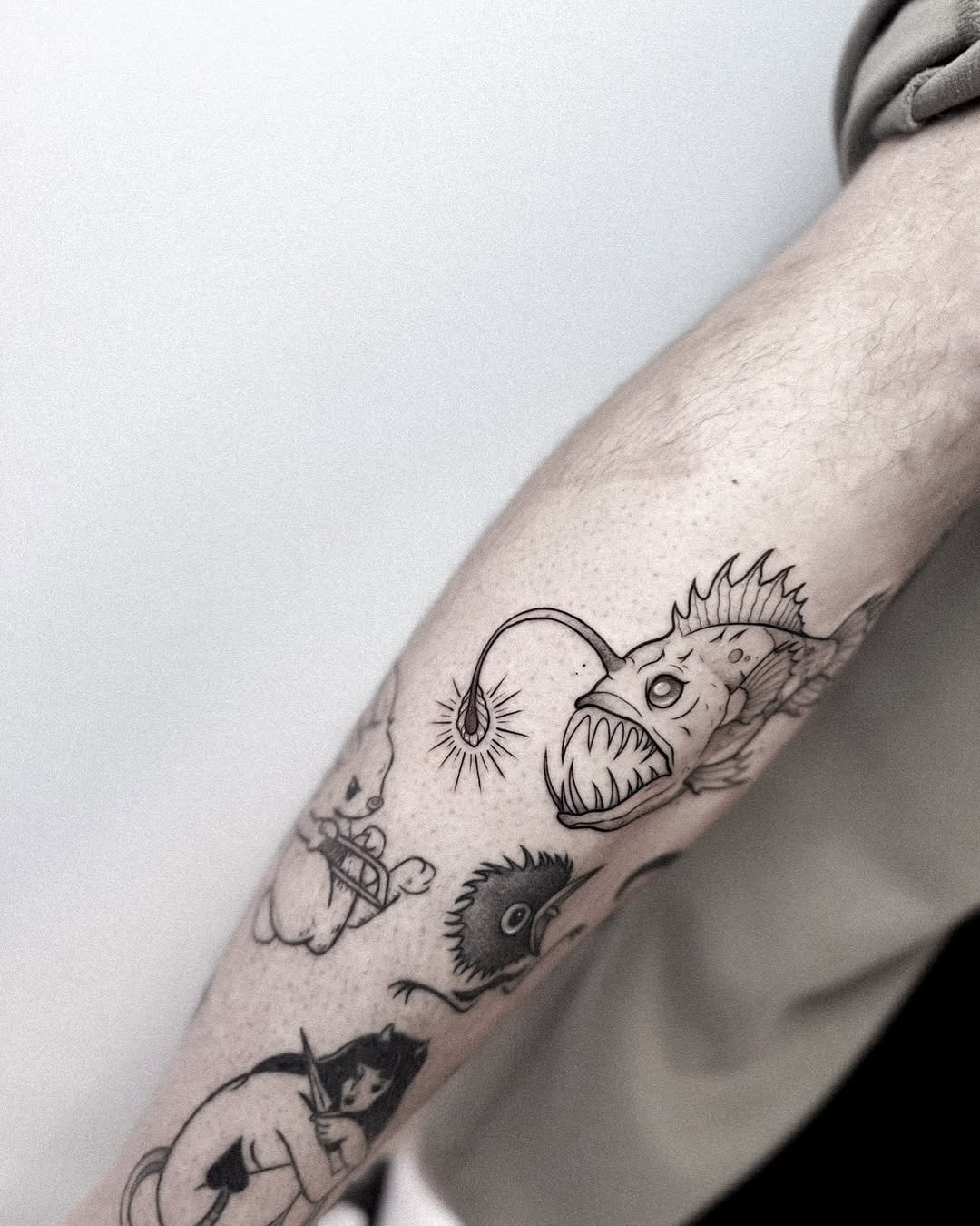 Tattoo by @whimsical_tattoos — ignorant, black_and_grey