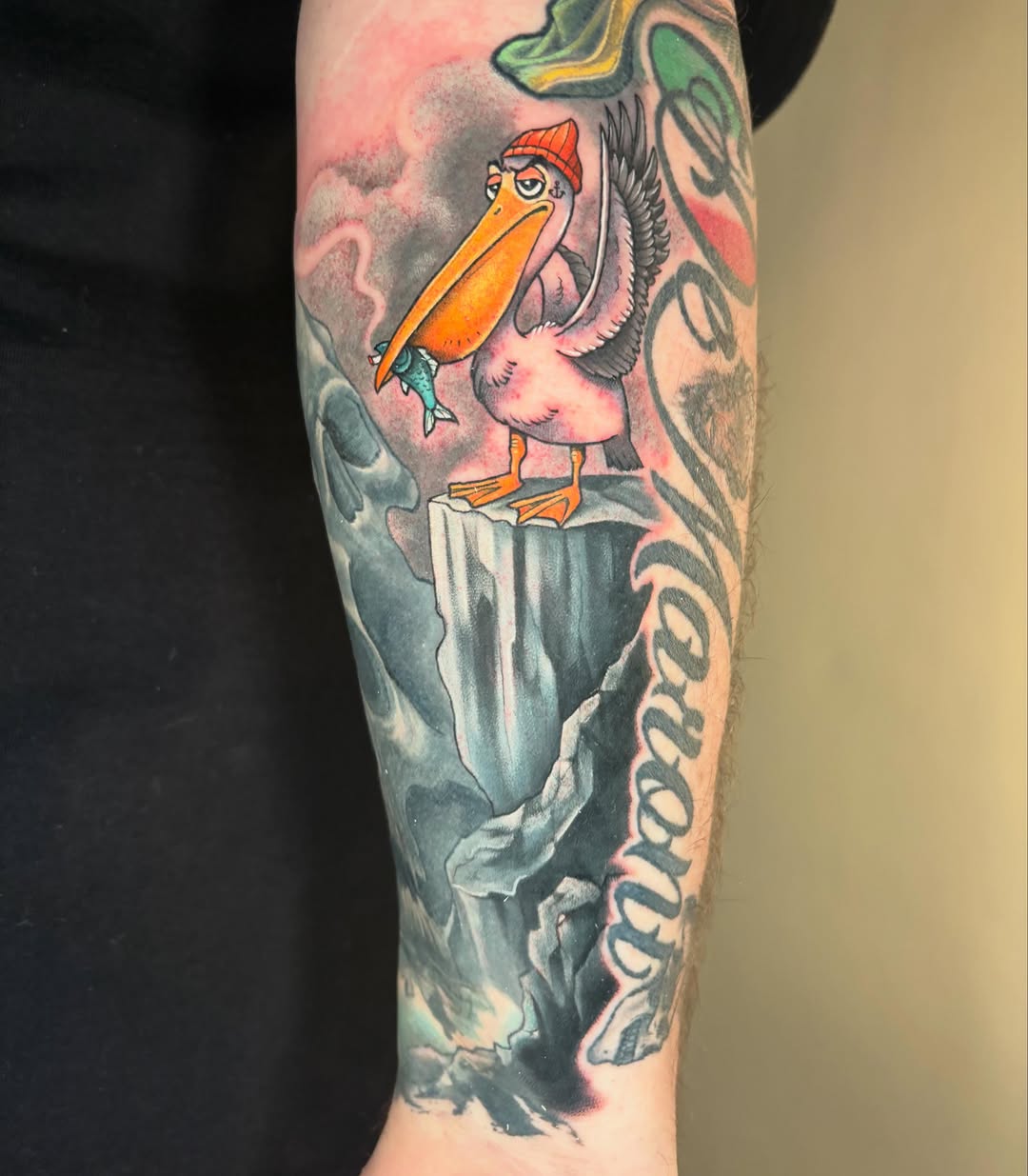 Tattoo by @cmoore04 β new_school, black_and_grey