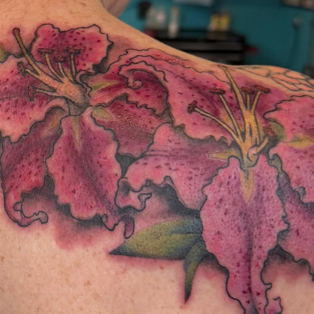 Tattoo by @jimmy_the_saintt — realism, black_and_grey