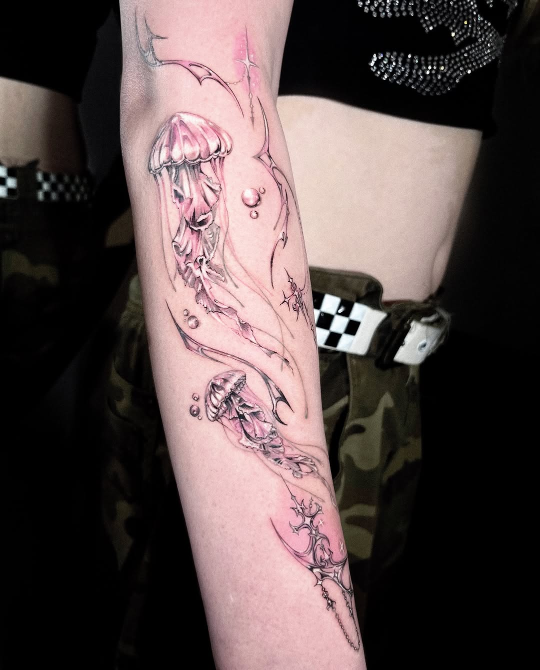 Tattoo by @yoda_ink — fine_line, ornamental