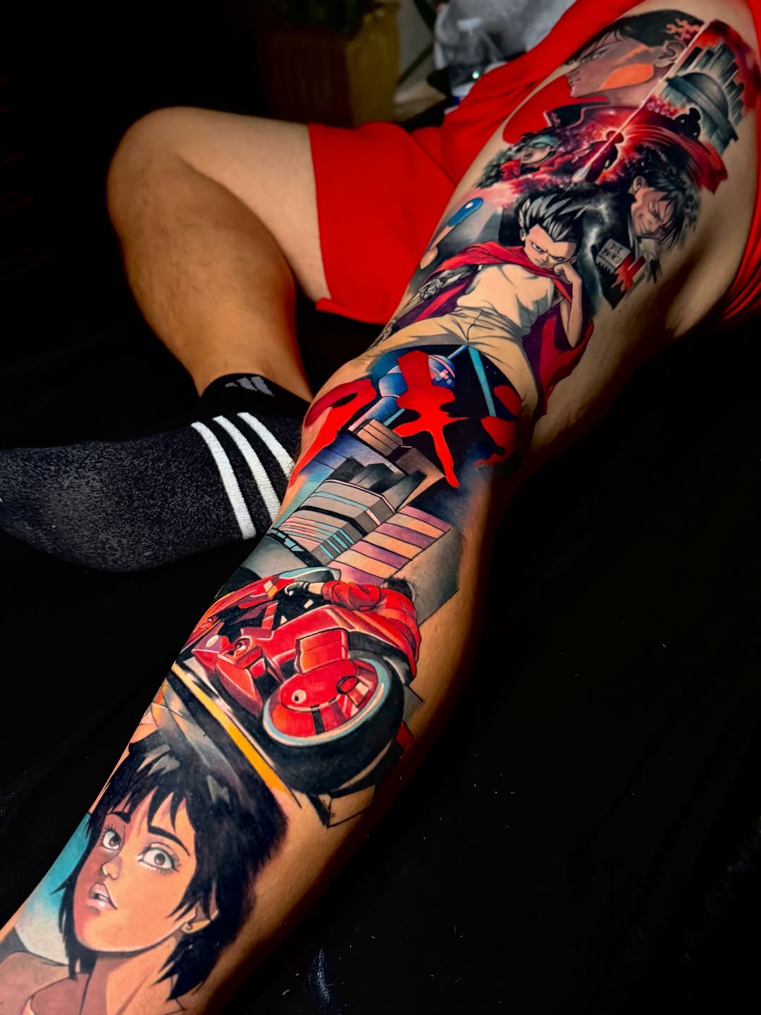 Tattoo by @poch_arts — anime