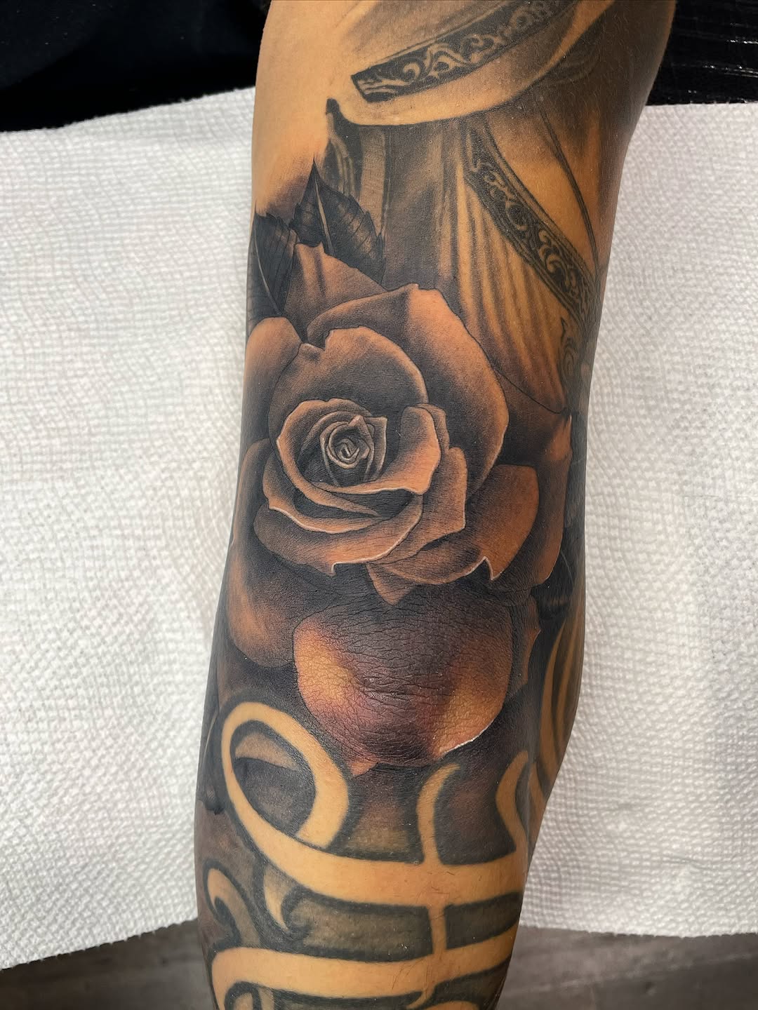 Tattoo by @alexorteez — realism, black_and_grey