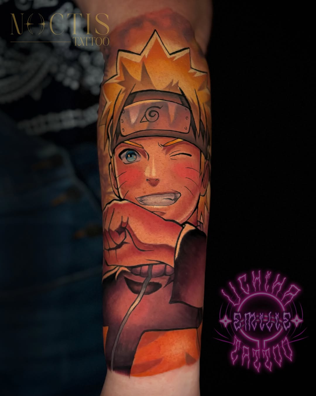 Tattoo by @uchiha_emilietattoo β anime