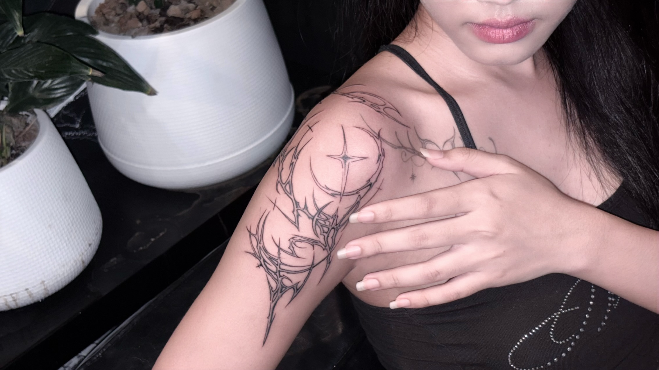 Tattoo by @deathtxpia — black_and_grey