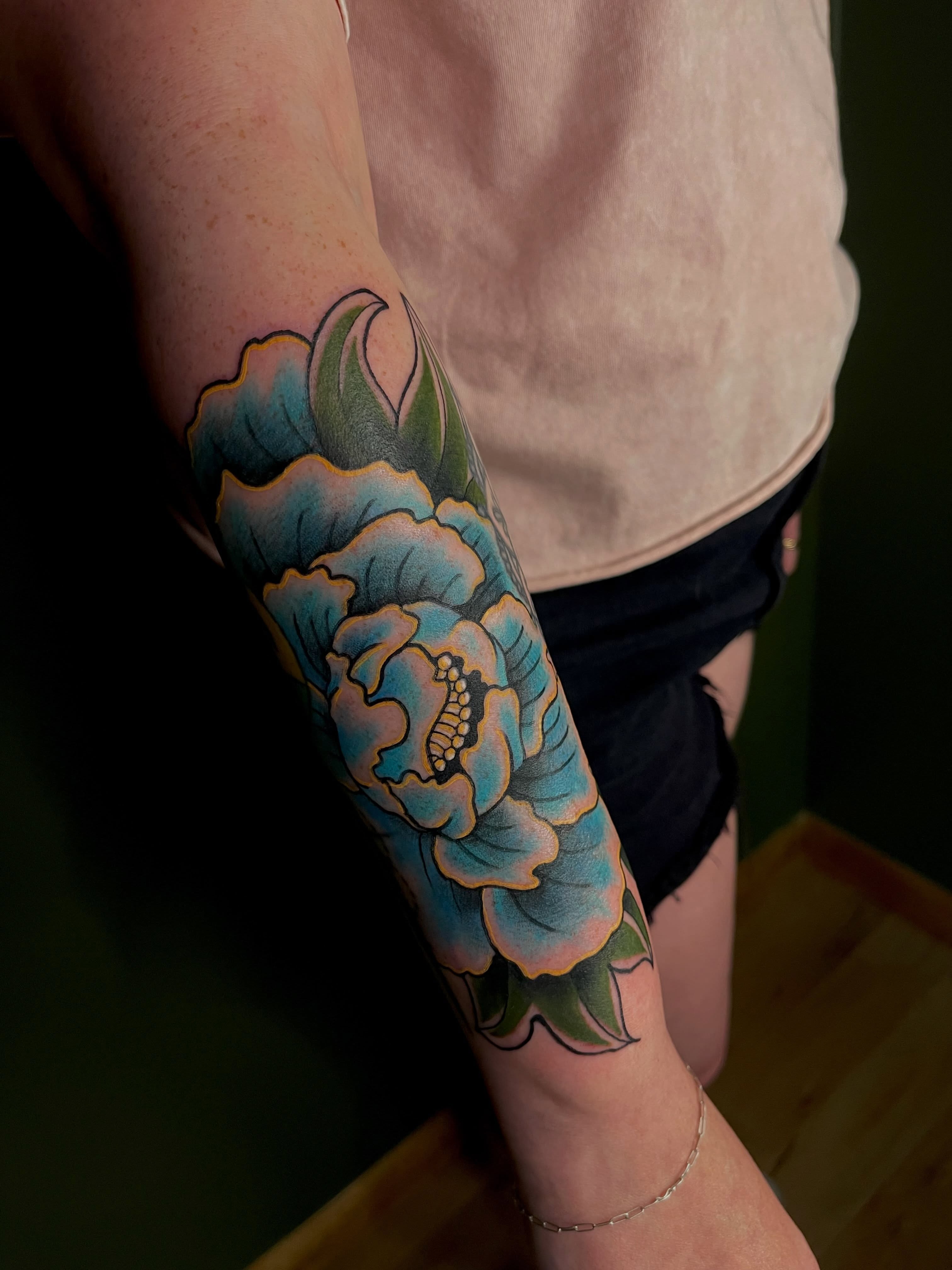 Tattoo by @bumbleknee_tattoos — american_traditional