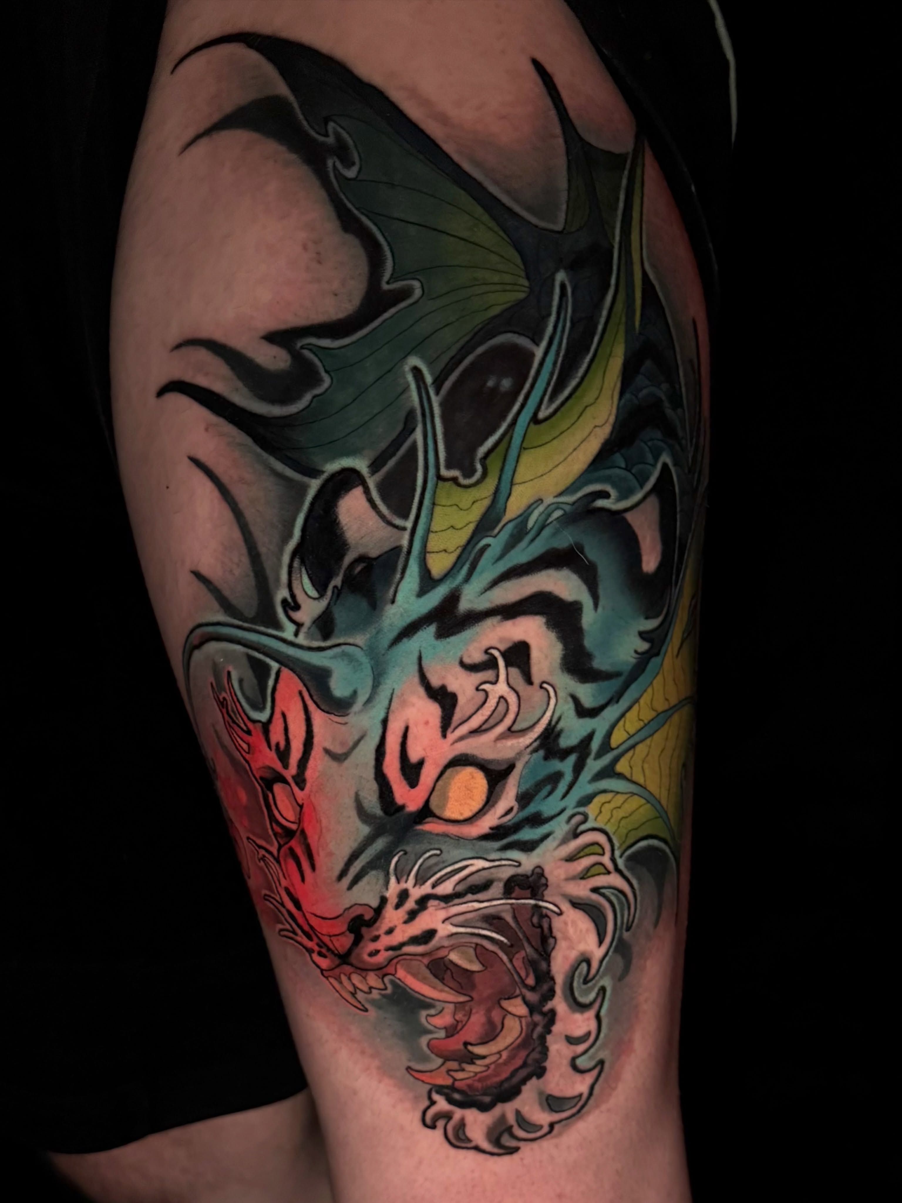 Tattoo by @krissy.carnage — japanese_irezumi