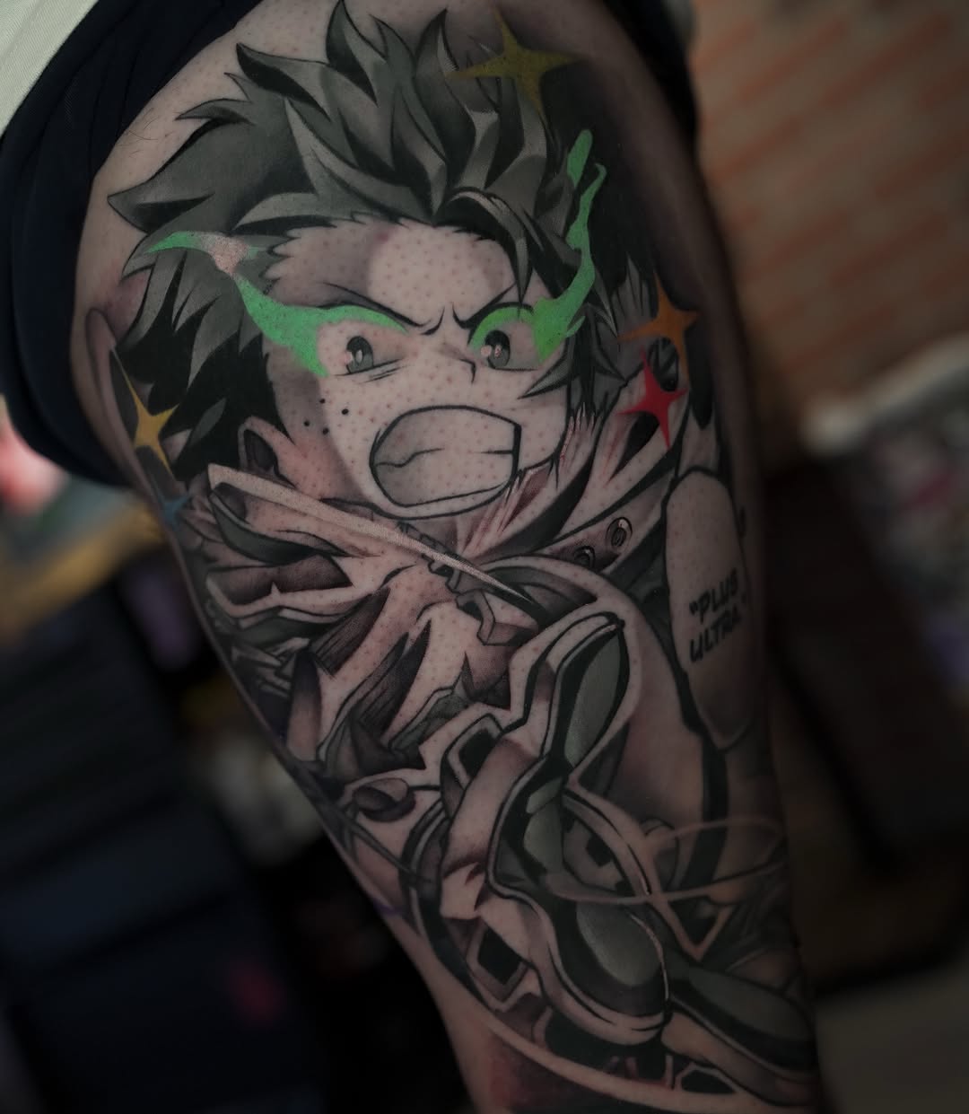 Tattoo by @hideaki.ink — anime