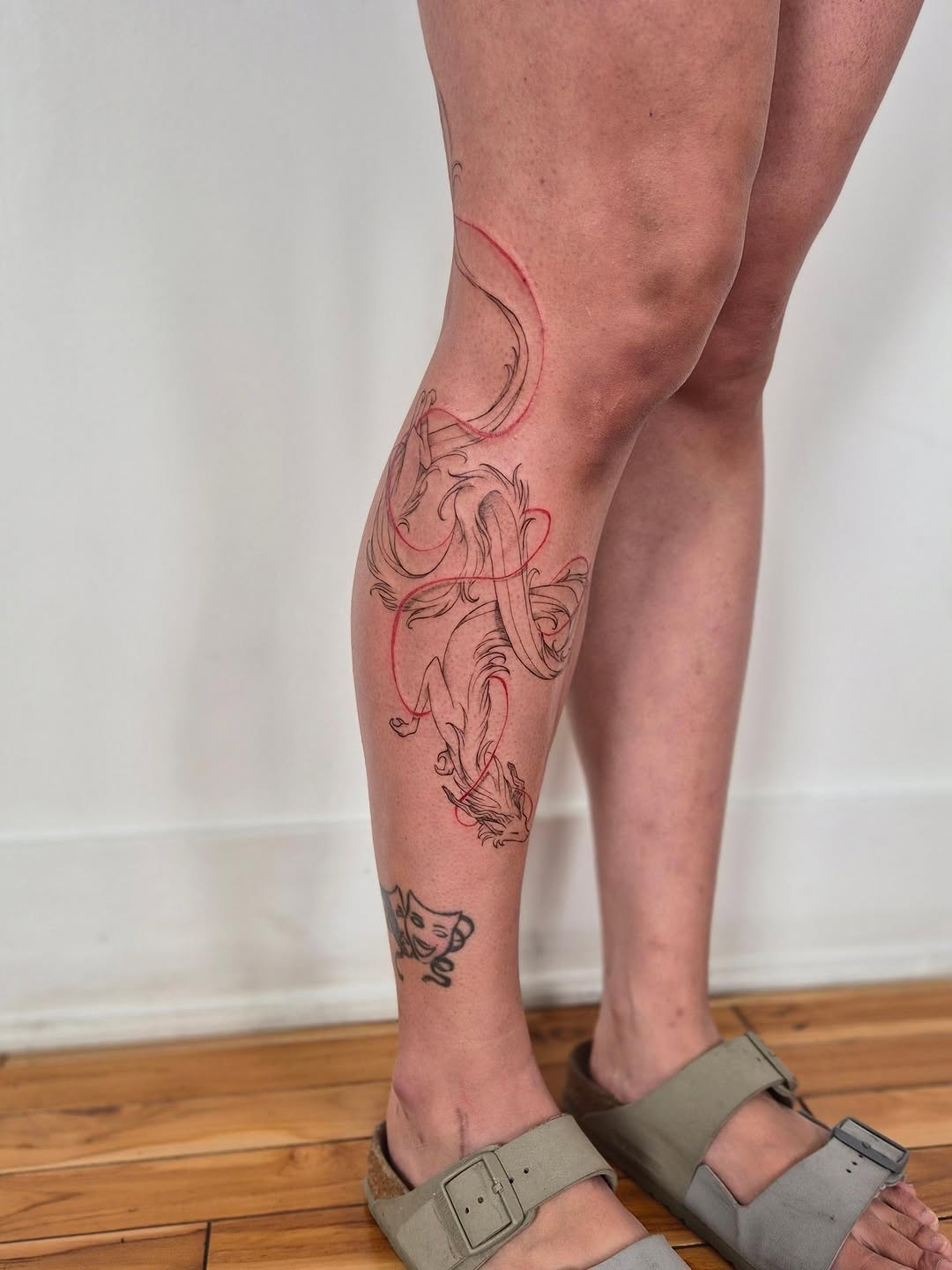 Tattoo by @cambodiancupcake โ fine_line, illustrative