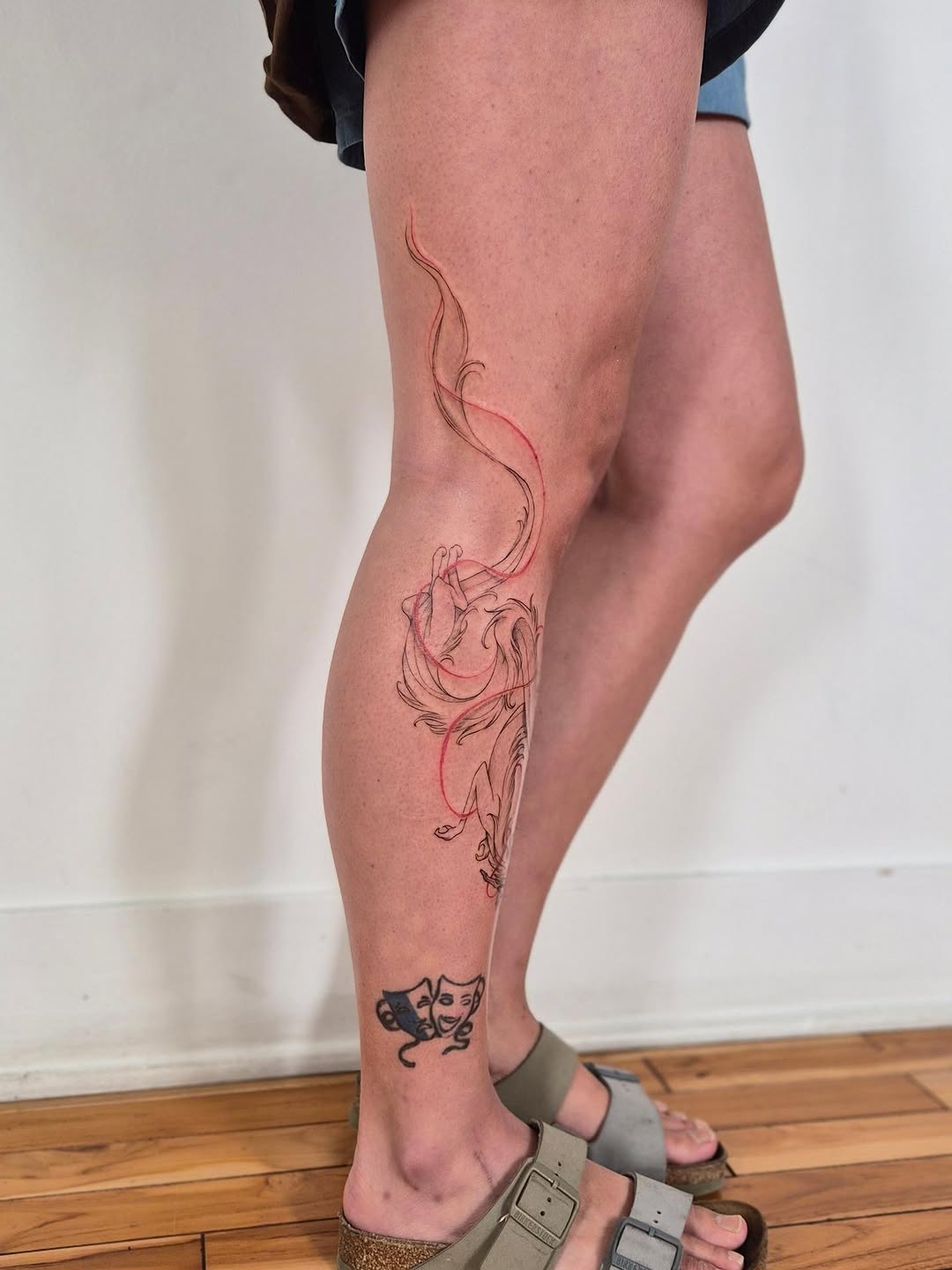 Tattoo by @cambodiancupcake โ fine_line, minimalist