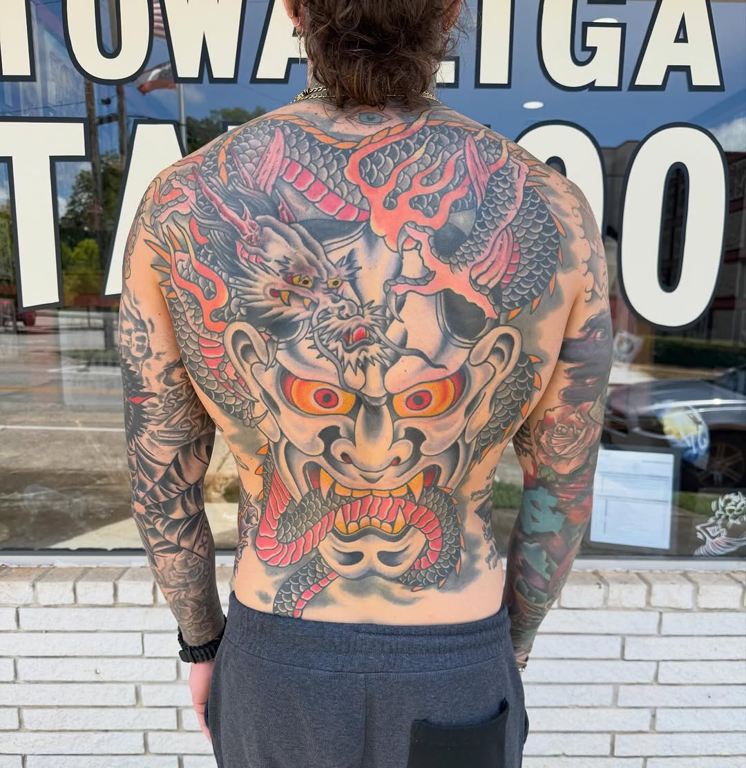Tattoo by @cldtattoo — japanese_irezumi, black_and_grey