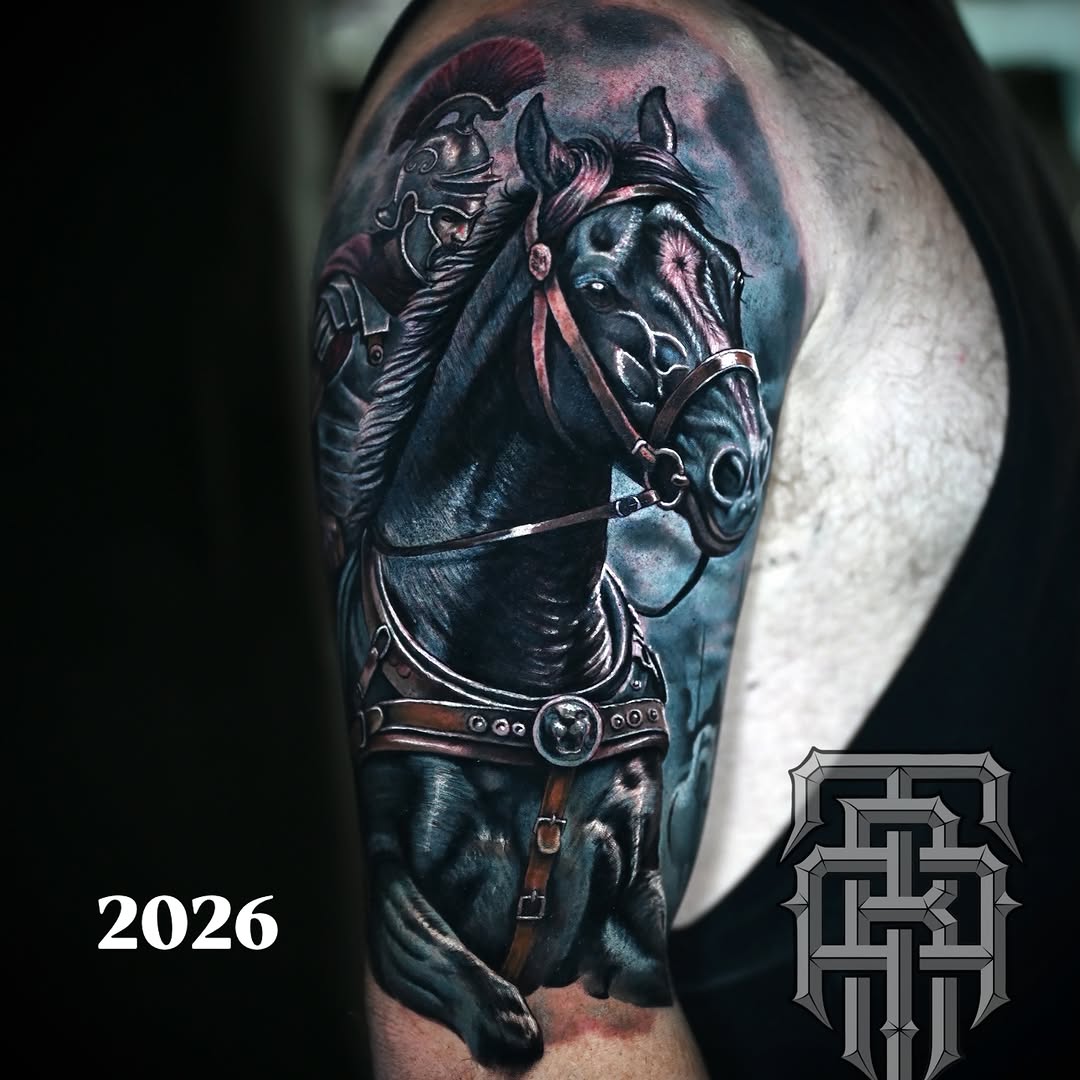 Tattoo by @artlopeztattoo — realism, black_and_grey