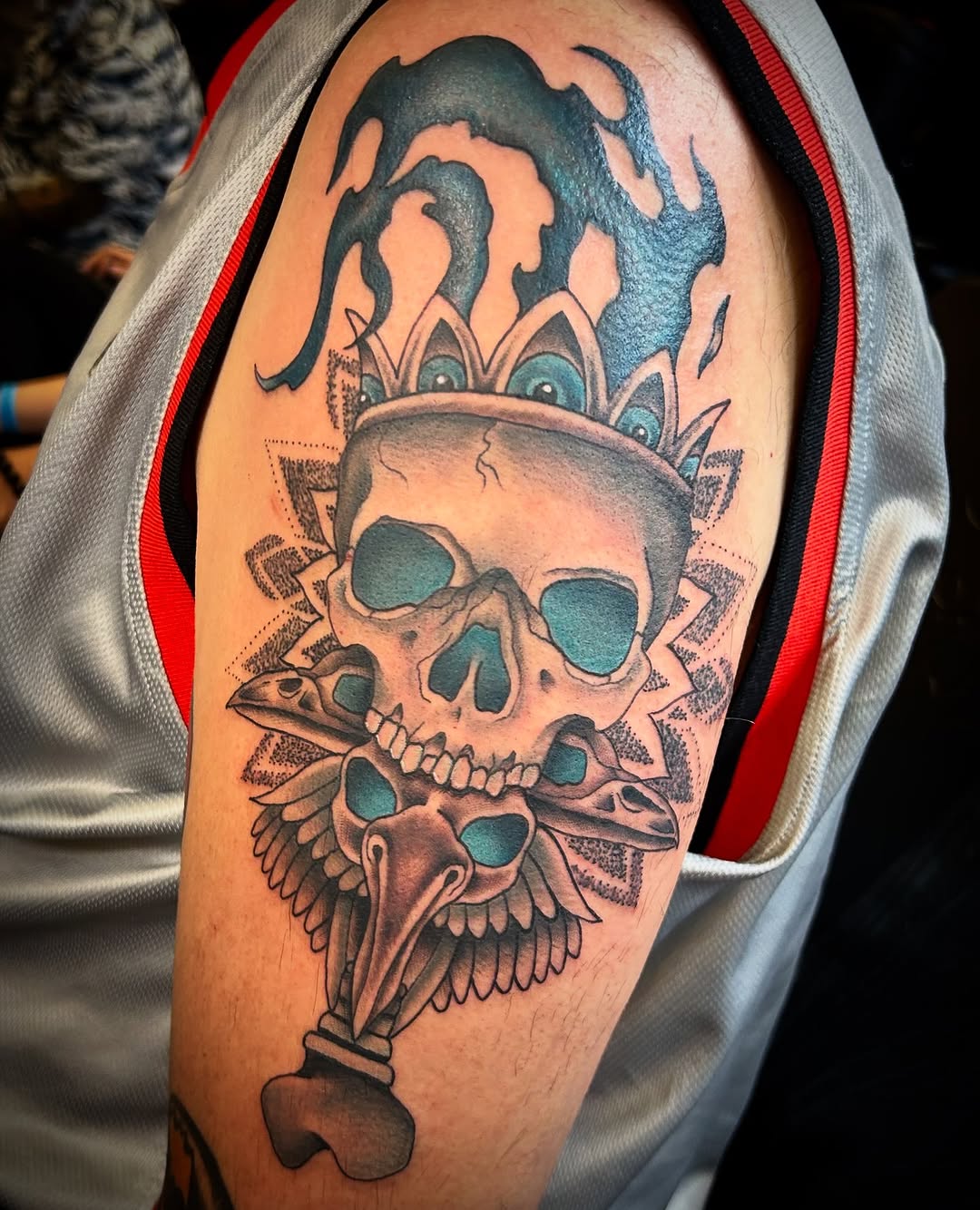 Tattoo by @peightonflash_tattoos — black_and_grey, realism