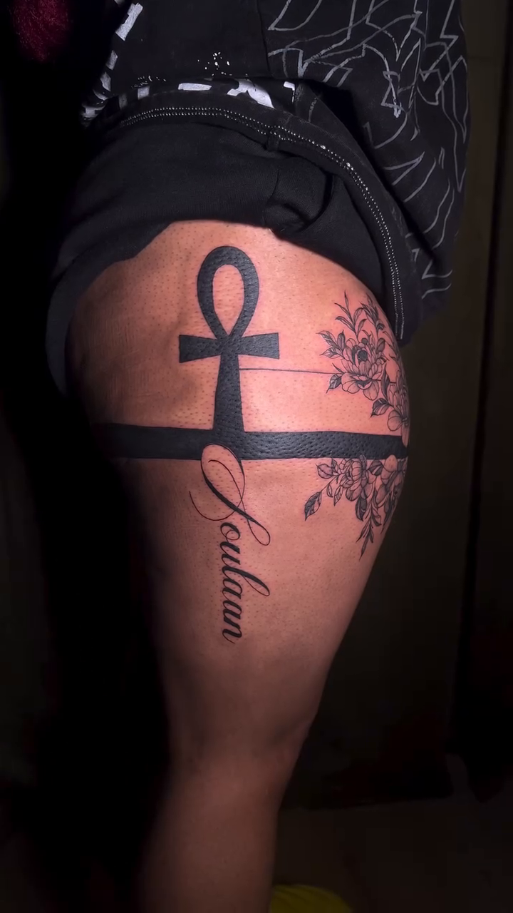 Tattoo by @vtheeartist — fine_line, black_and_grey