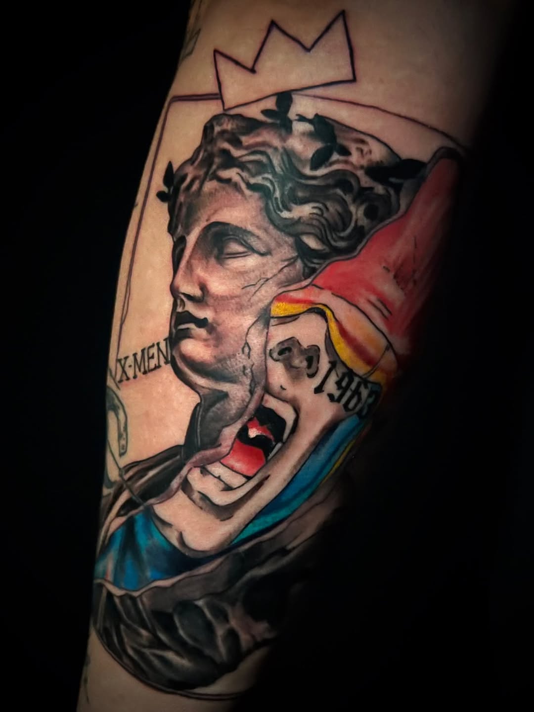 Tattoo by @h.gonzalez_tattoos — realism, trash_polka