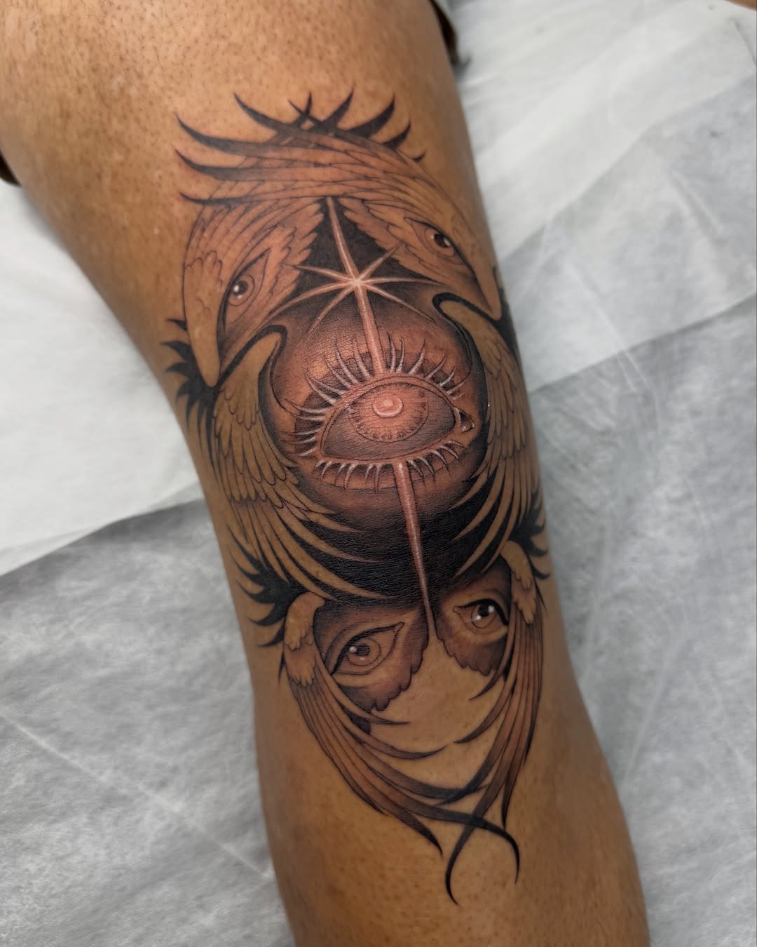 Tattoo by @modinerostattoos — realism, black_and_grey