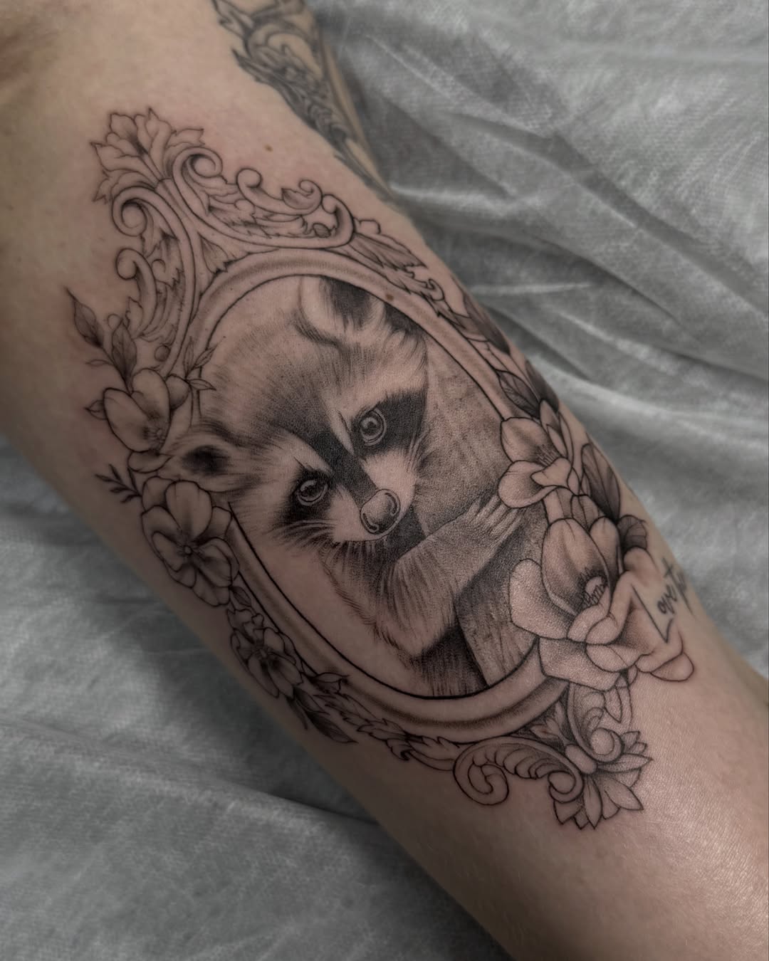 Tattoo by @modinerostattoos — realism, black_and_grey
