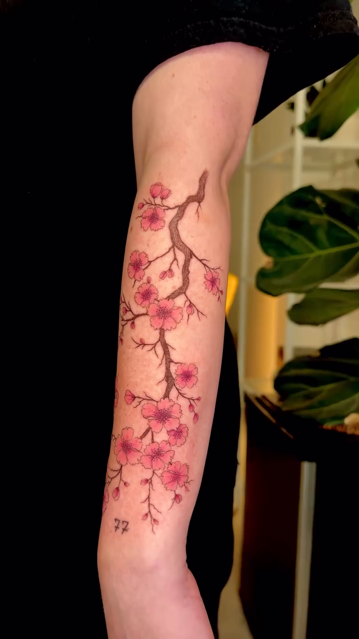 Tattoo by @cradleoftattoo — fine_line, watercolor