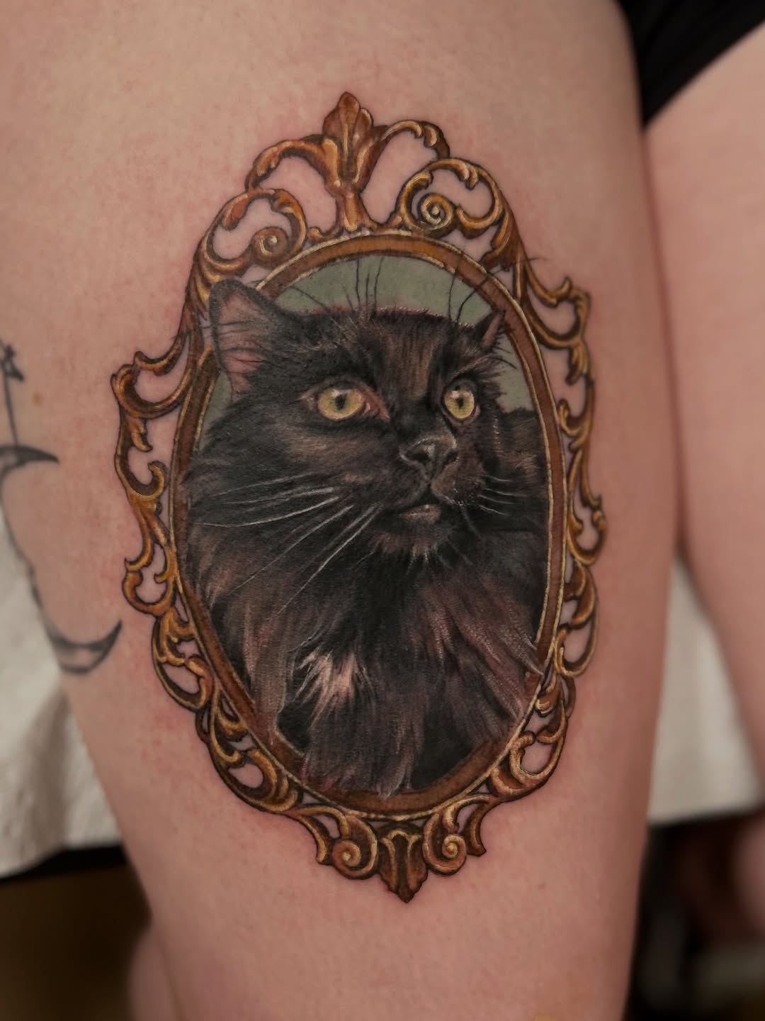 Tattoo by @wolveratattoo — realism, black_and_grey
