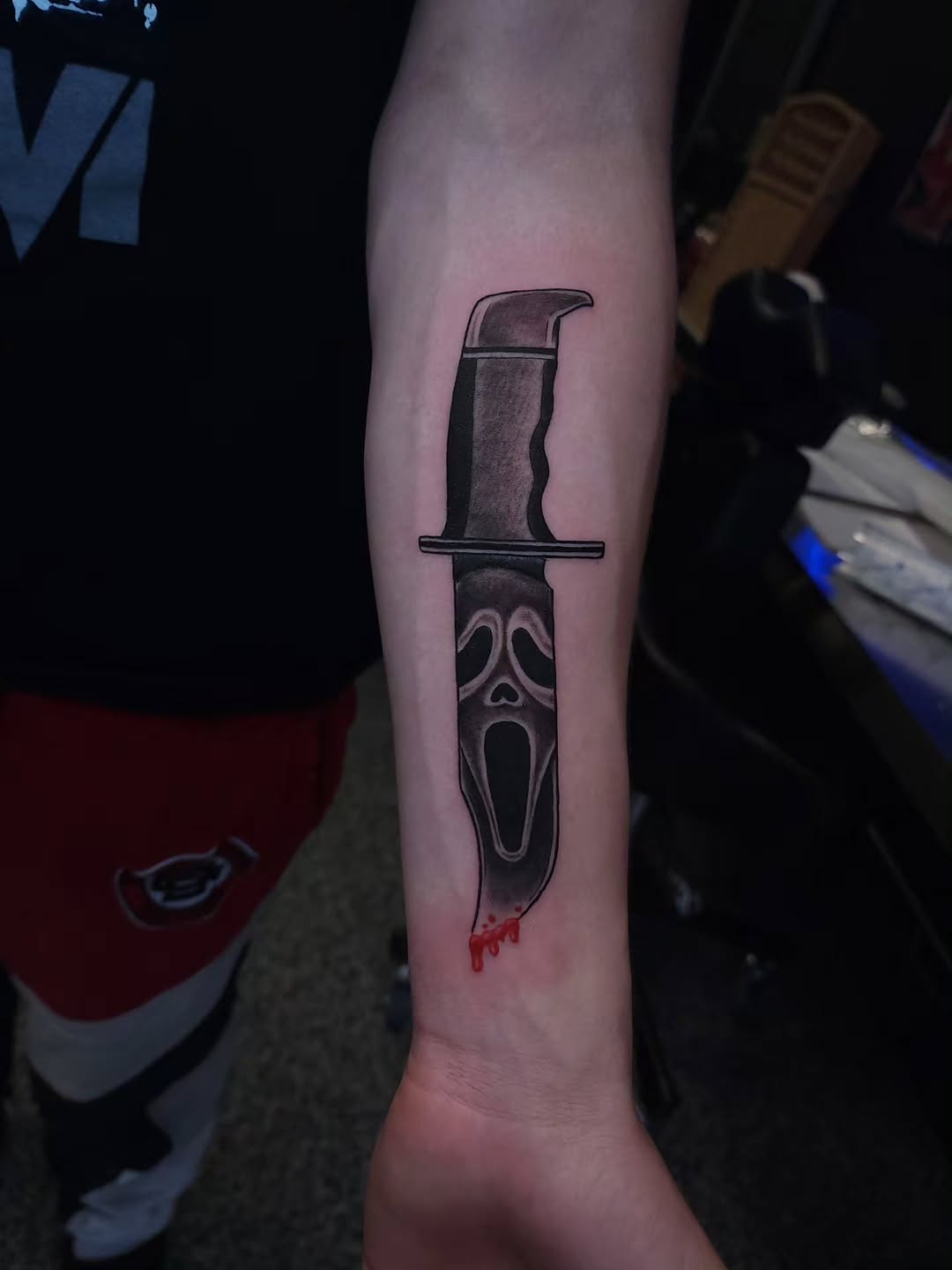 Tattoo by @inkbyxavia — black_and_grey, realism