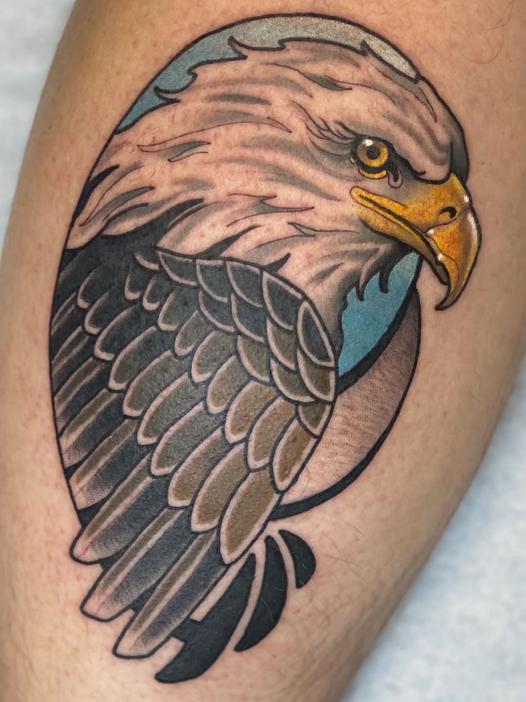 Tattoo by @kylebehrtattoos — american_traditional, realism