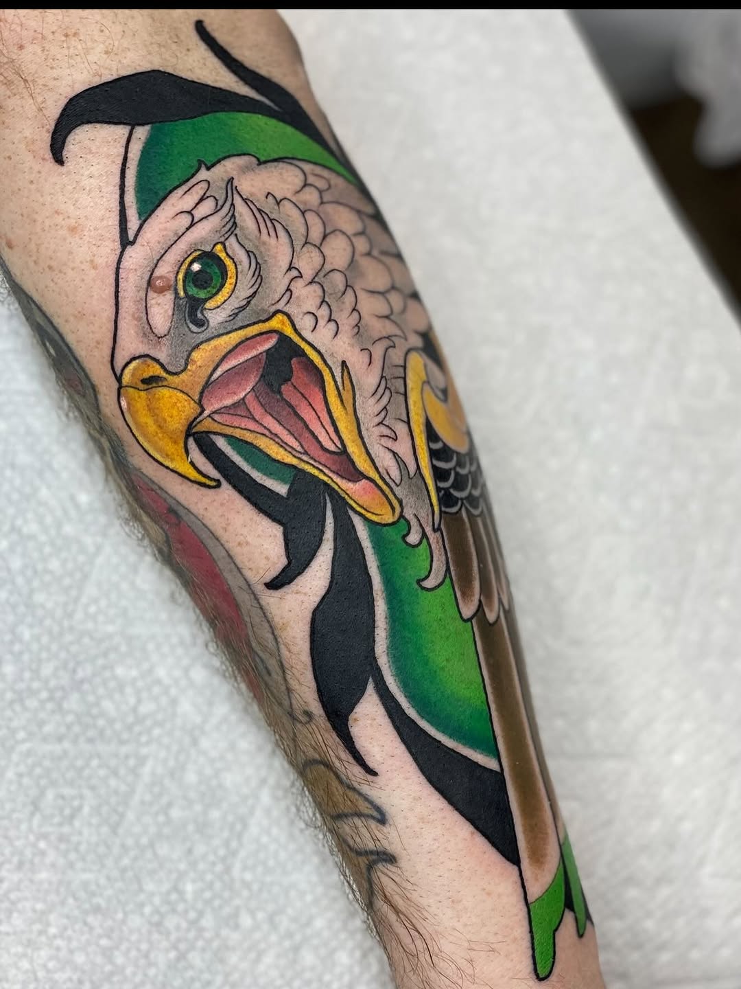 Tattoo by @kylebehrtattoos — american_traditional, neo_traditional