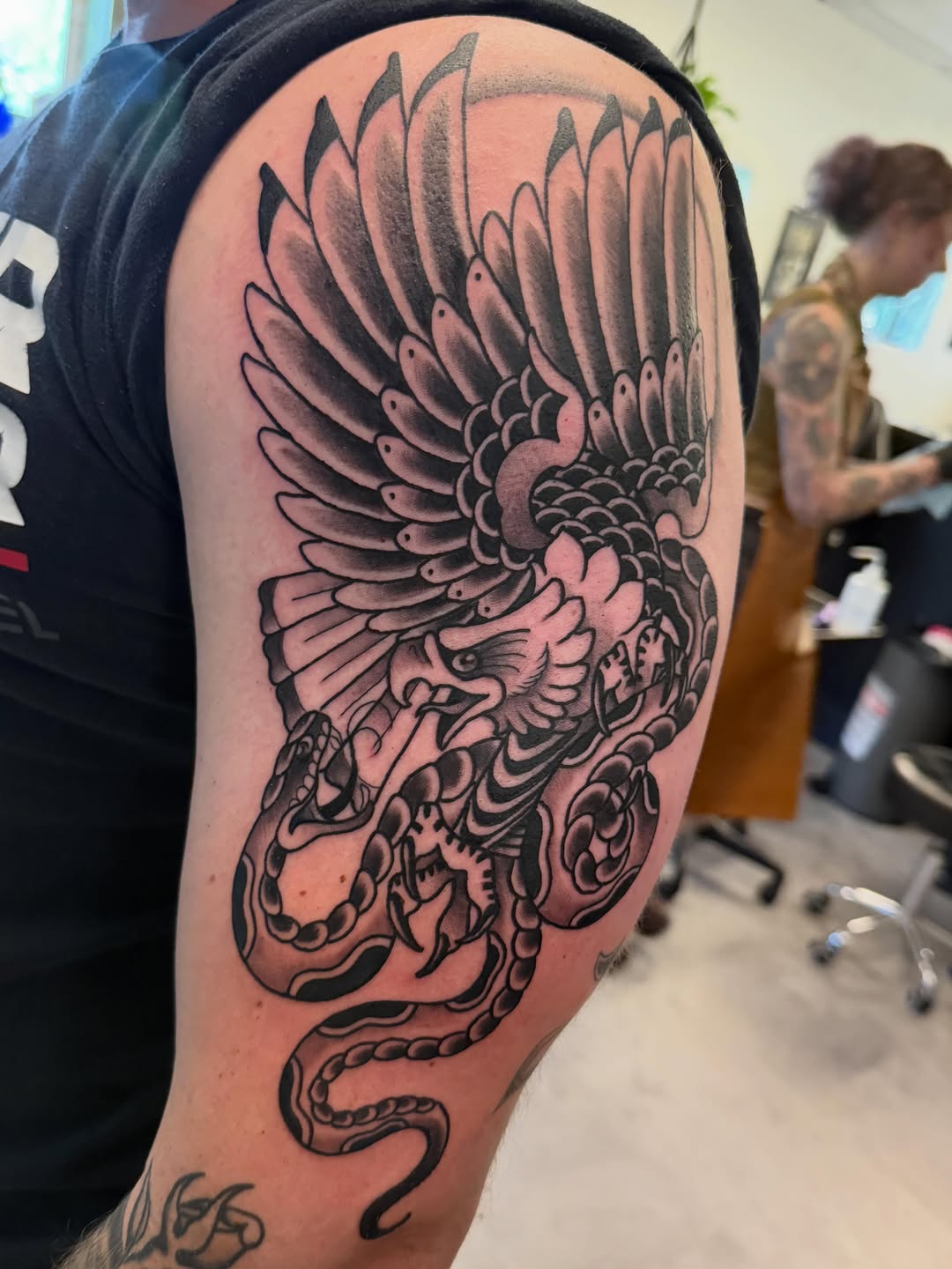 Tattoo by @kylebehrtattoos — american_traditional
