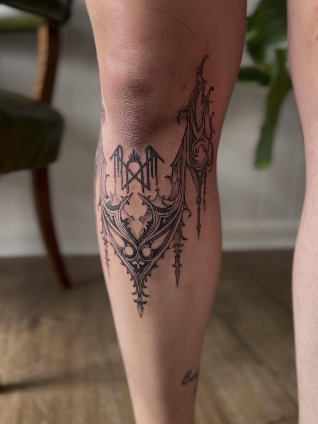 Tattoo by @lex_tatt — blackwork, ornamental
