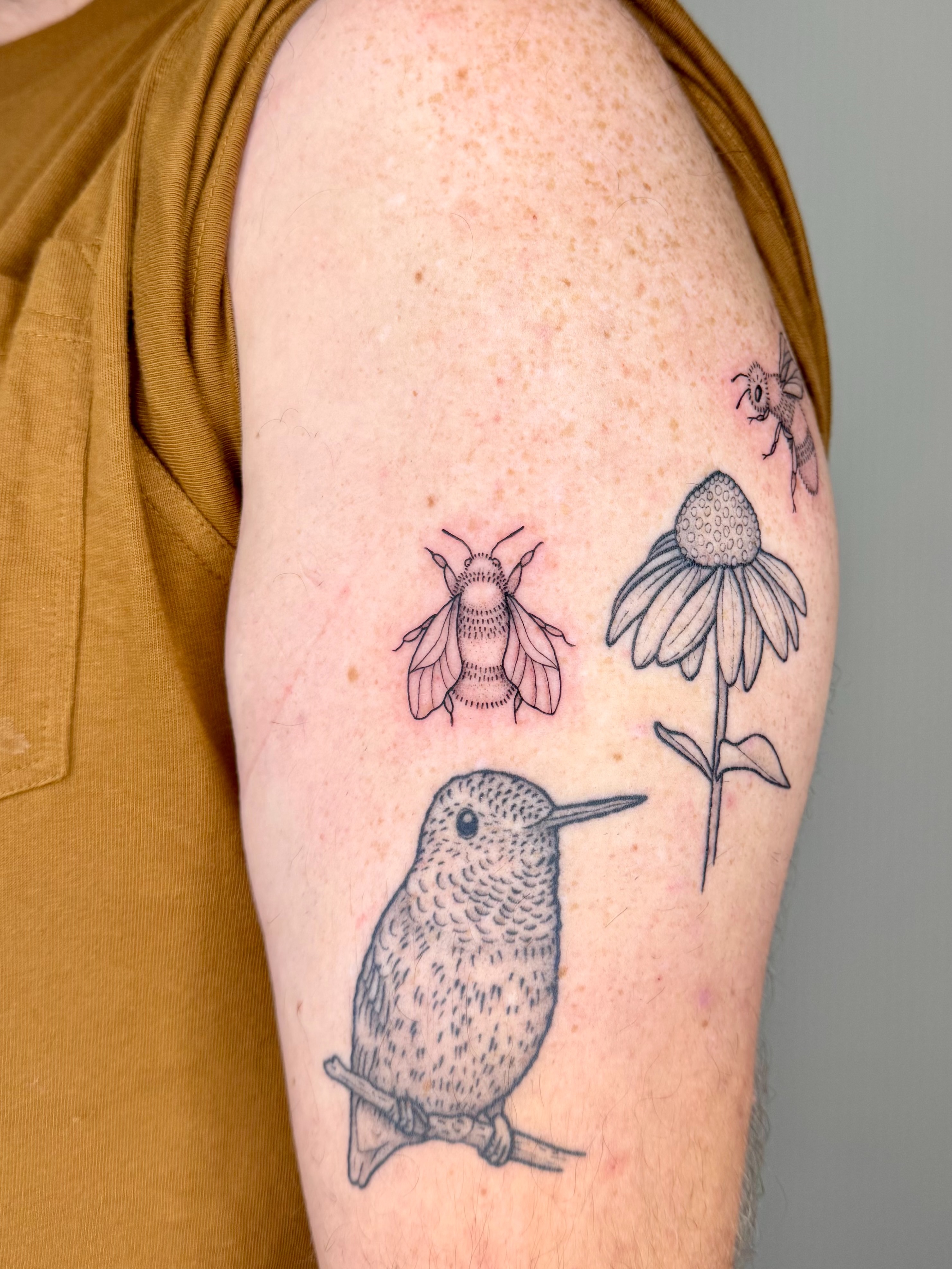 Tattoo by @shan_tattoos — dotwork, realism