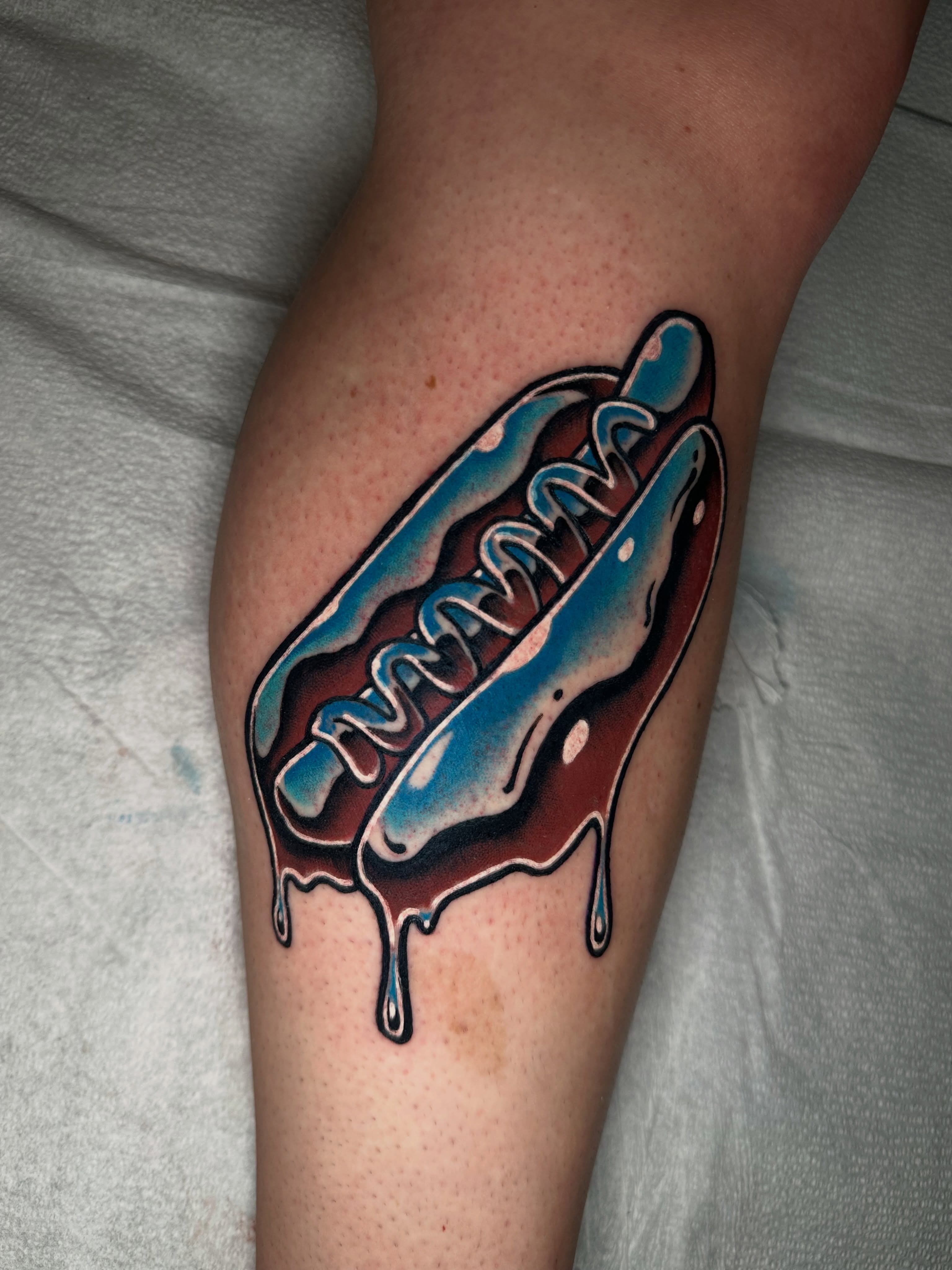 Tattoo by @deadmeat β new_school